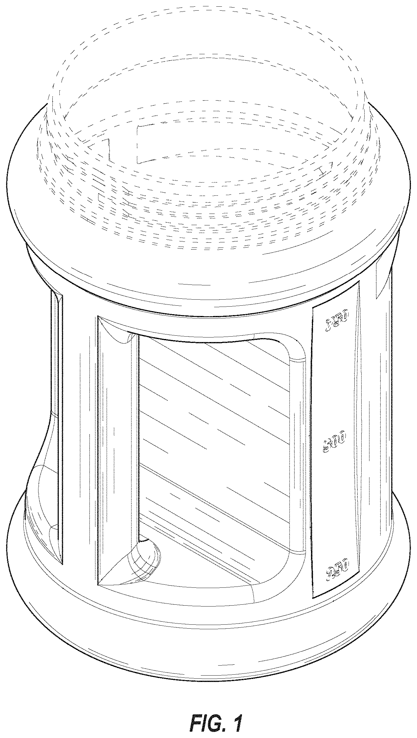 Patent USD1001584 — Container — Figure 1