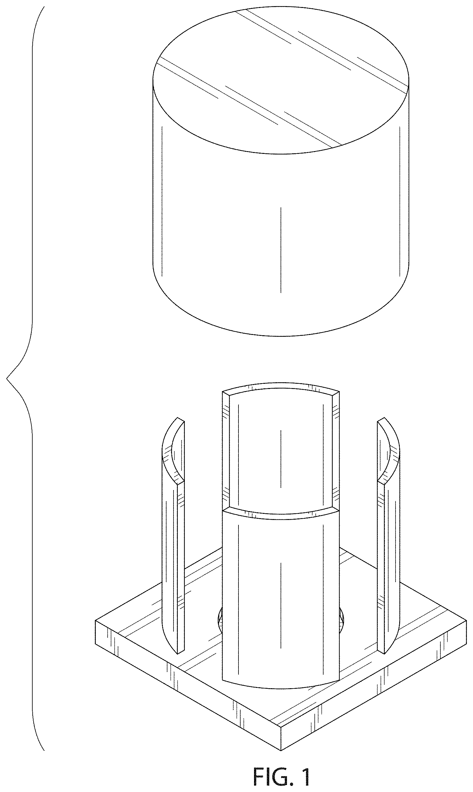 Patent USD1001589 — Canning lid storage set — Figure 1
