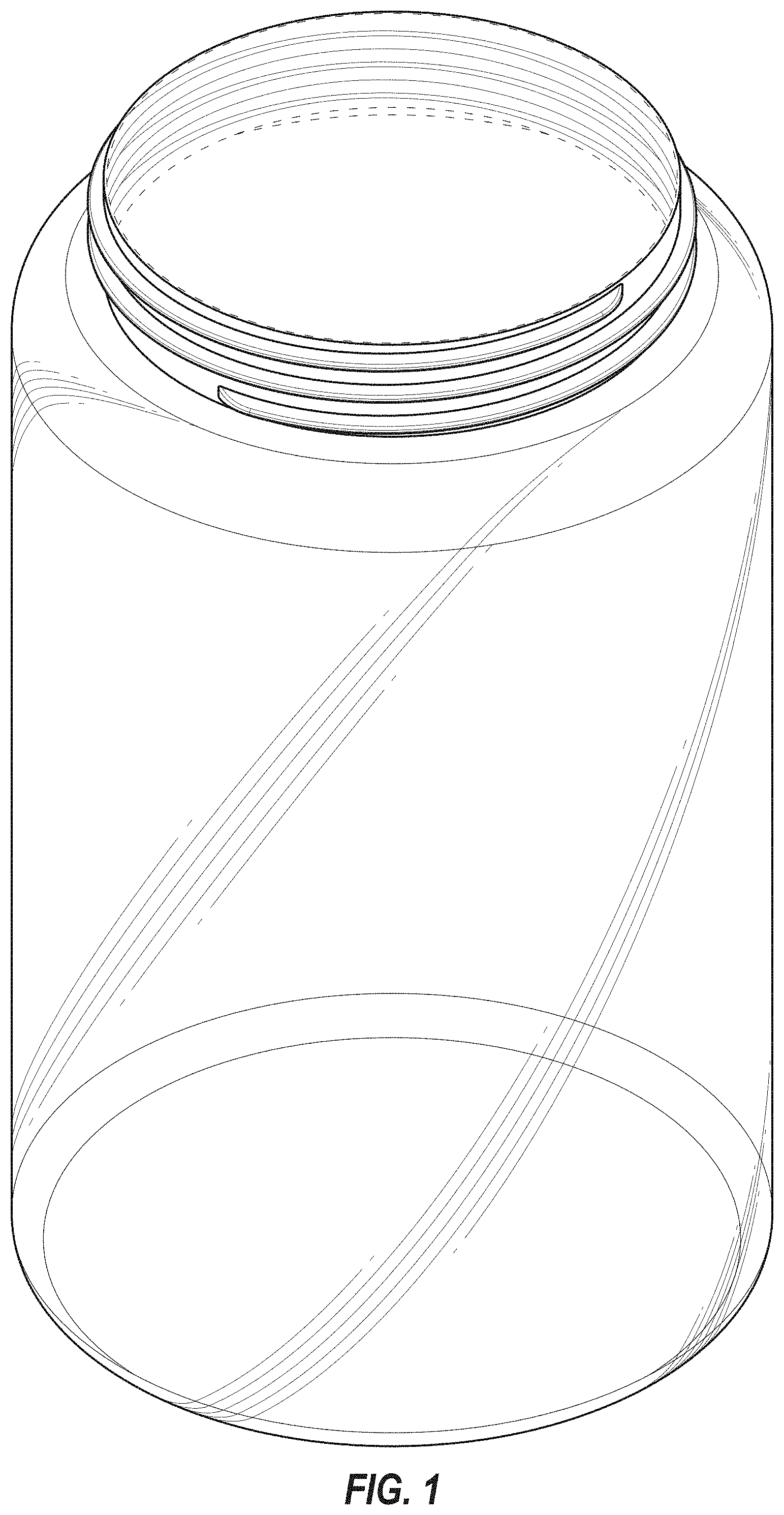 Patent USD1001592 — Container — Figure 1