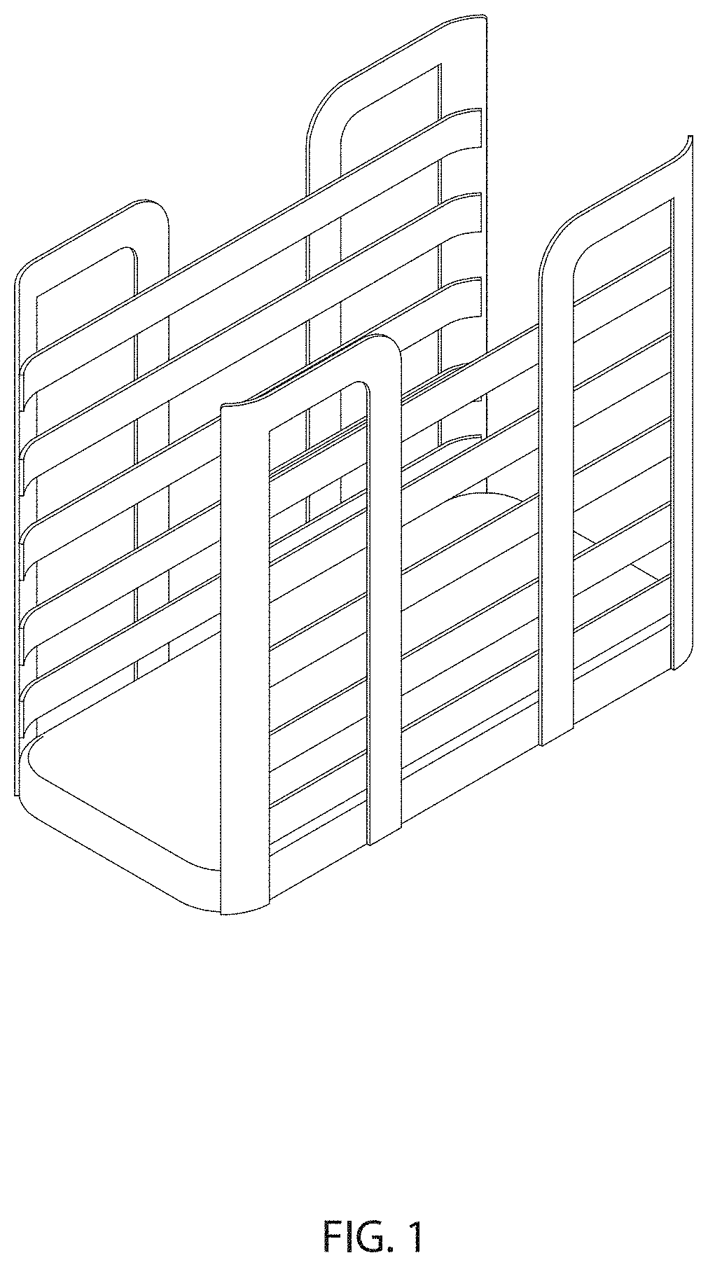 Patent USD1001594 — Napkin holder — Figure 1