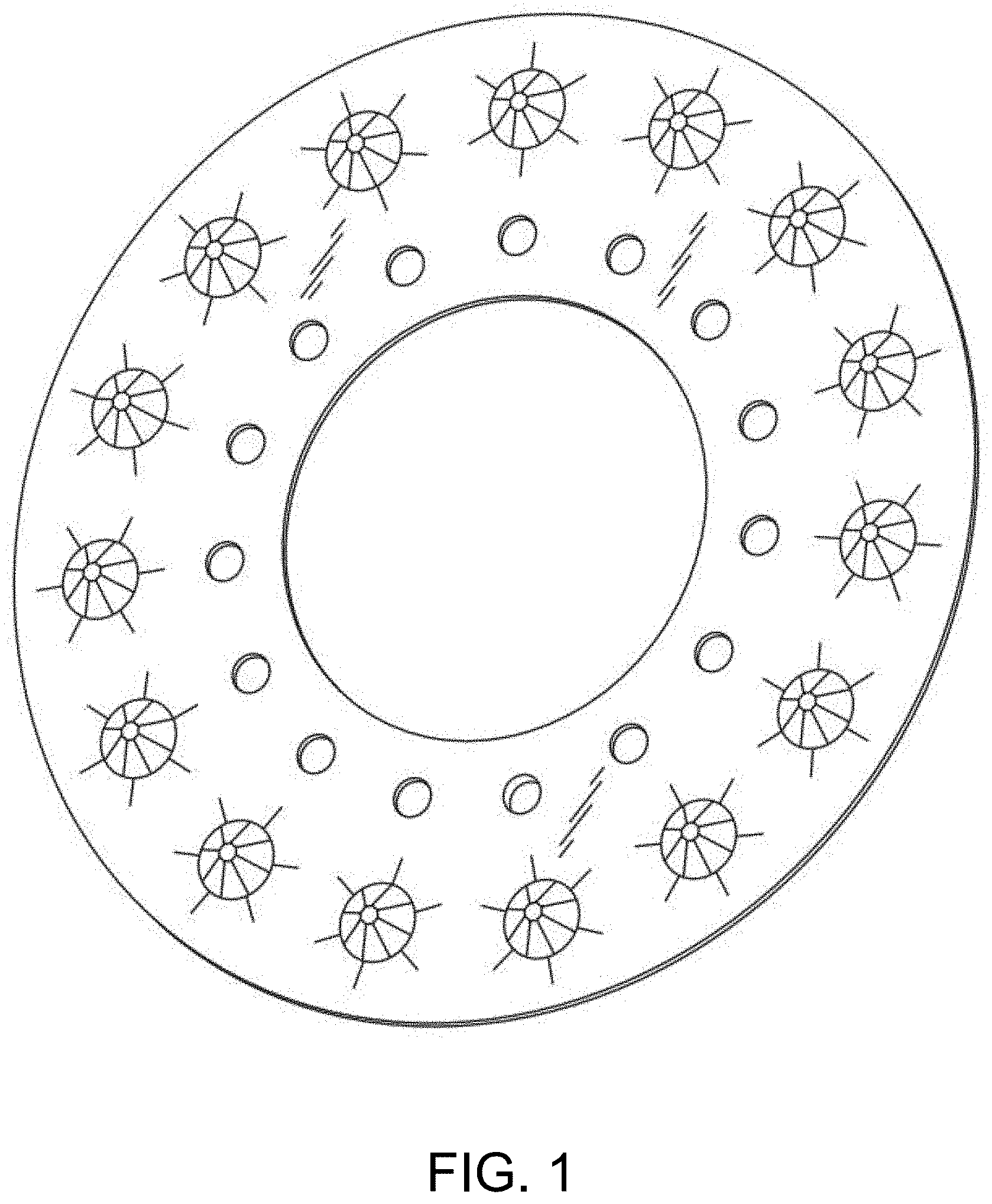 Patent USD1001601 — Gem disk — Figure 1