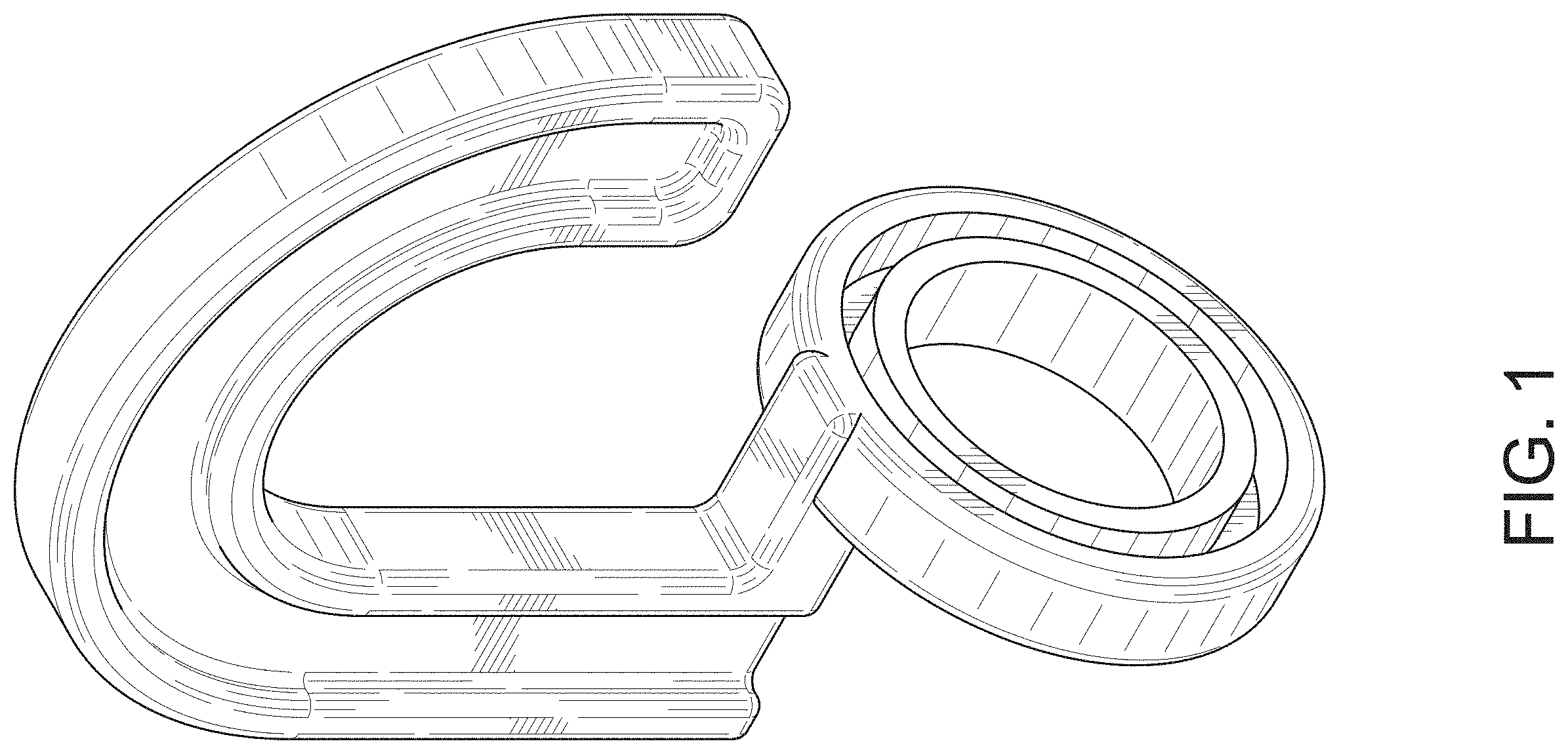 Patent USD1001623 Figure 1 – Hanger extension