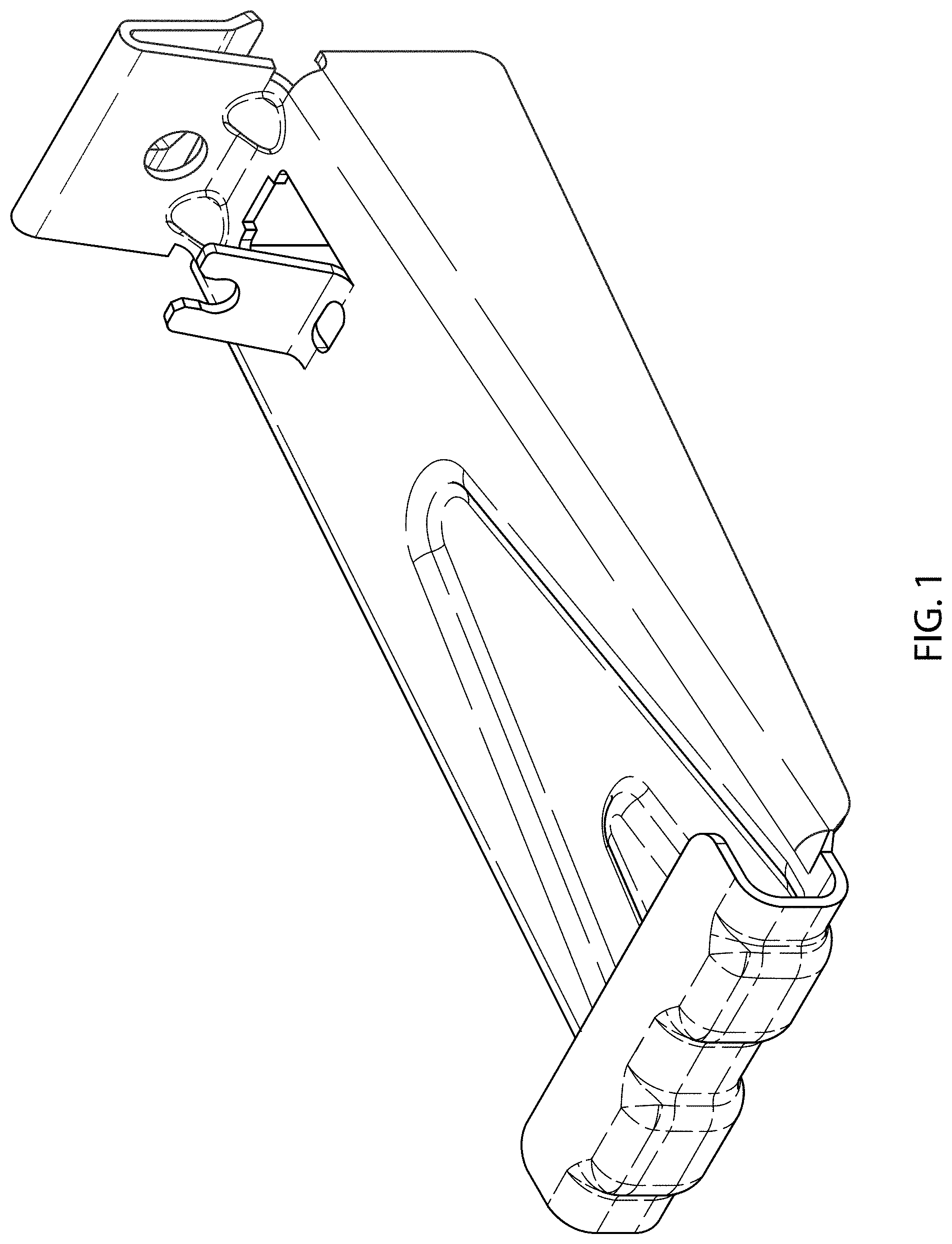 Patent USD1001627 — Gutter hanger — Figure 1
