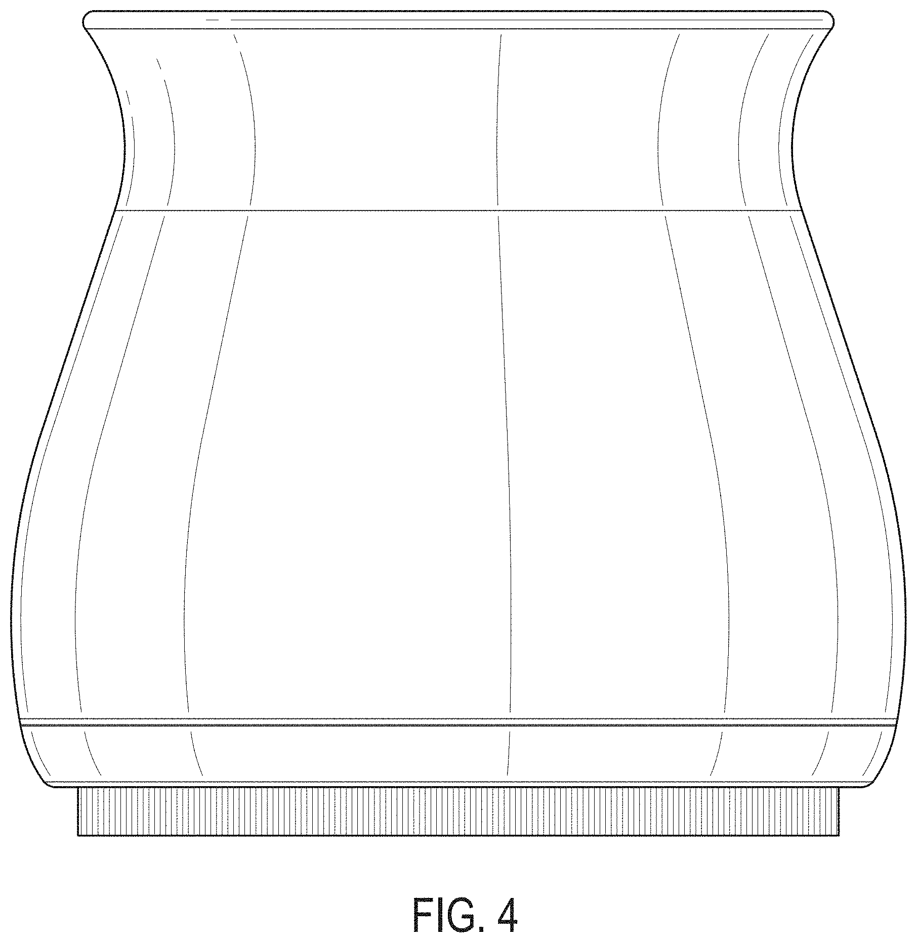 Patent USD1001628 Figure 4 – Furniture leg cover
