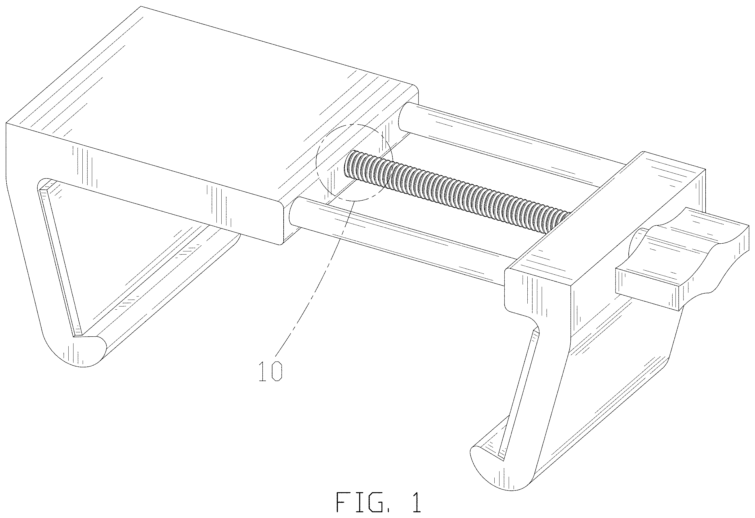 Patent USD1001629 Figure 1 – Furniture clip