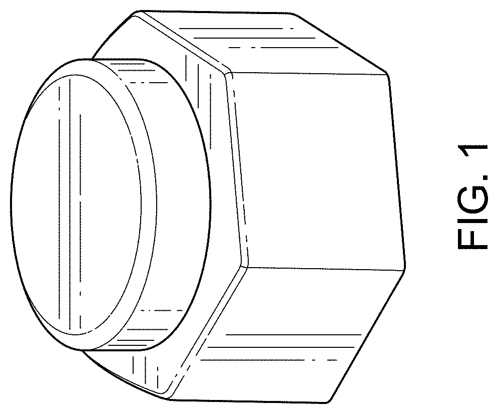 Patent USD1001638 — Bottle cap — Figure 1