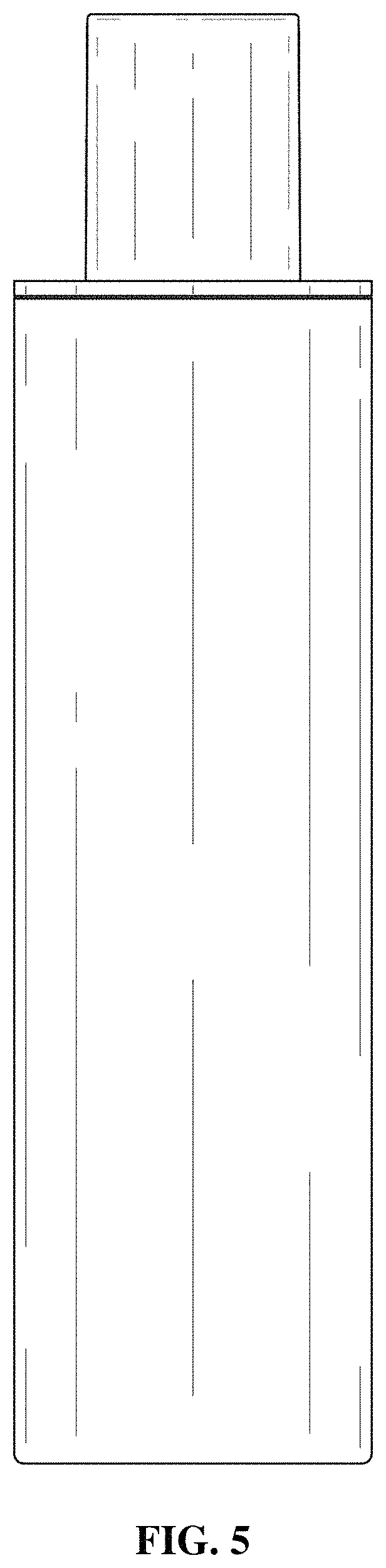 Patent USD1001644 Figure 5 – Cosmetic container