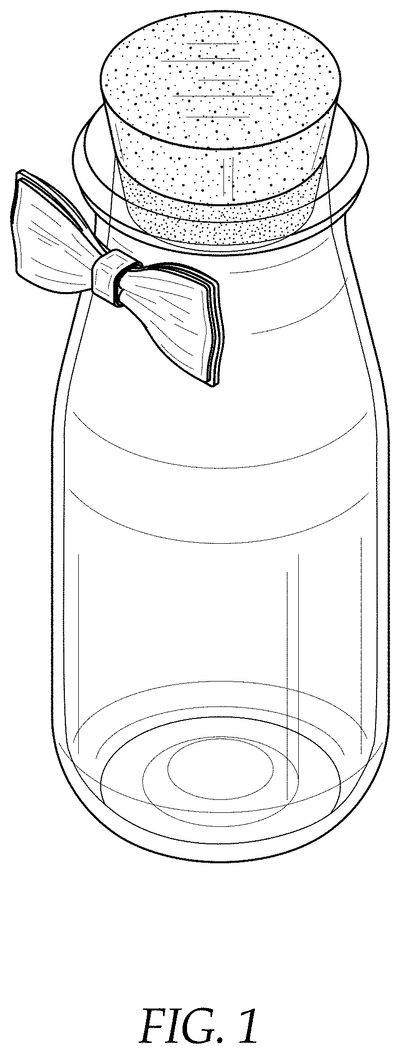 Patent USD1001646 — Bottle — Figure 1