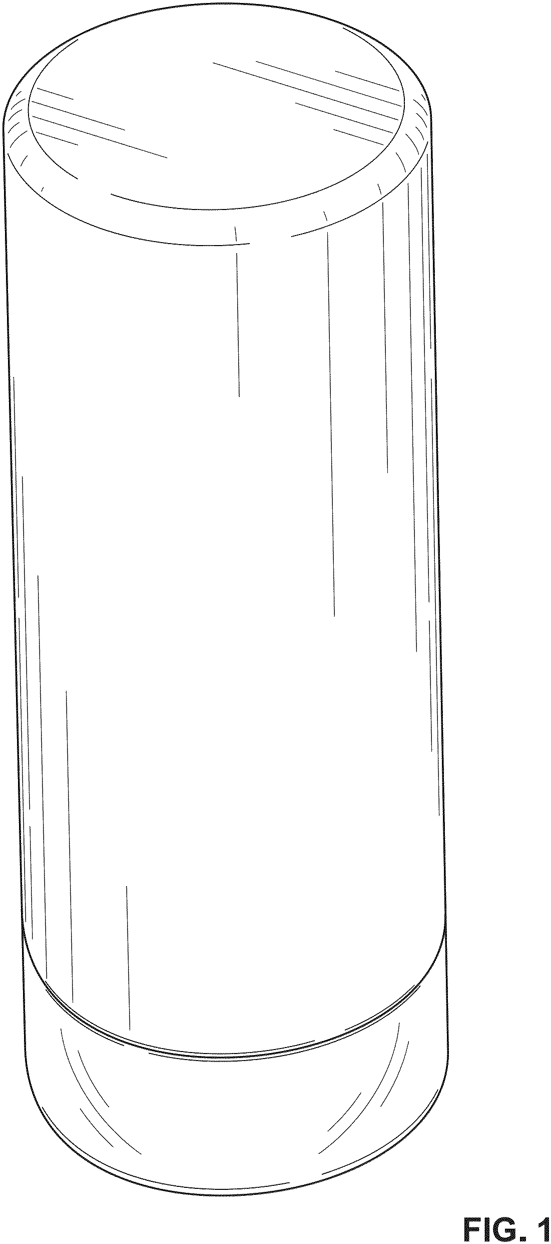Patent USD1001647 — Eyewear cleaning kit container — Figure 1