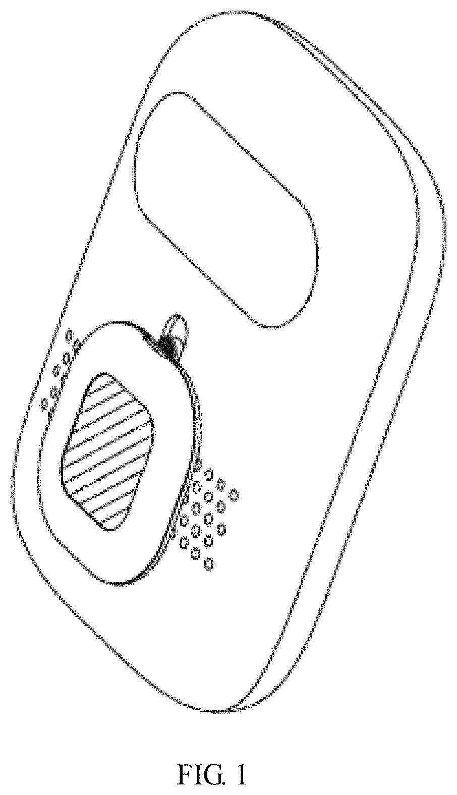 Patent USD1001662 — Smart entrance guard with portable tracker — Figure 1