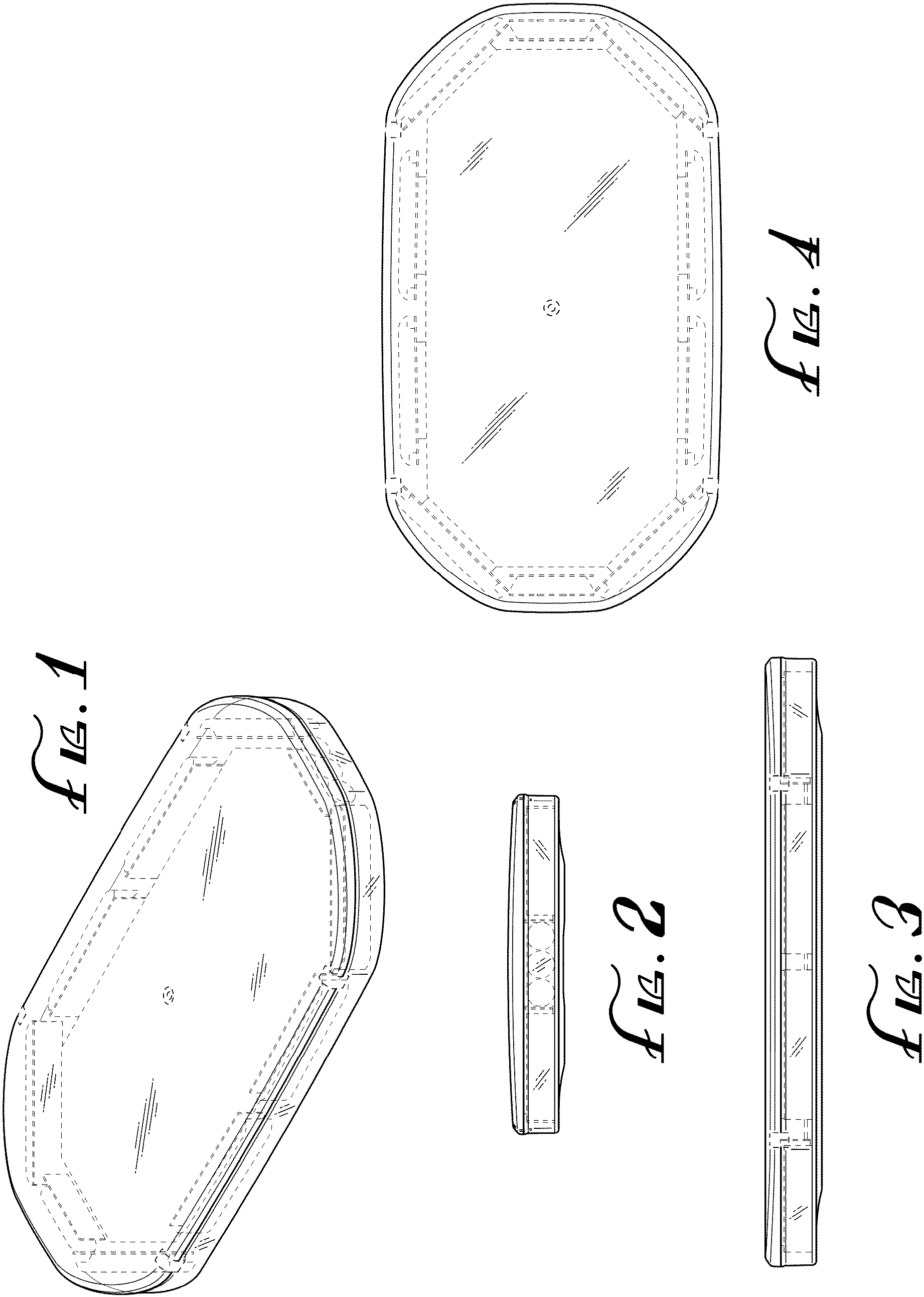 Patent USD1001665 Figure 1 – Light bar