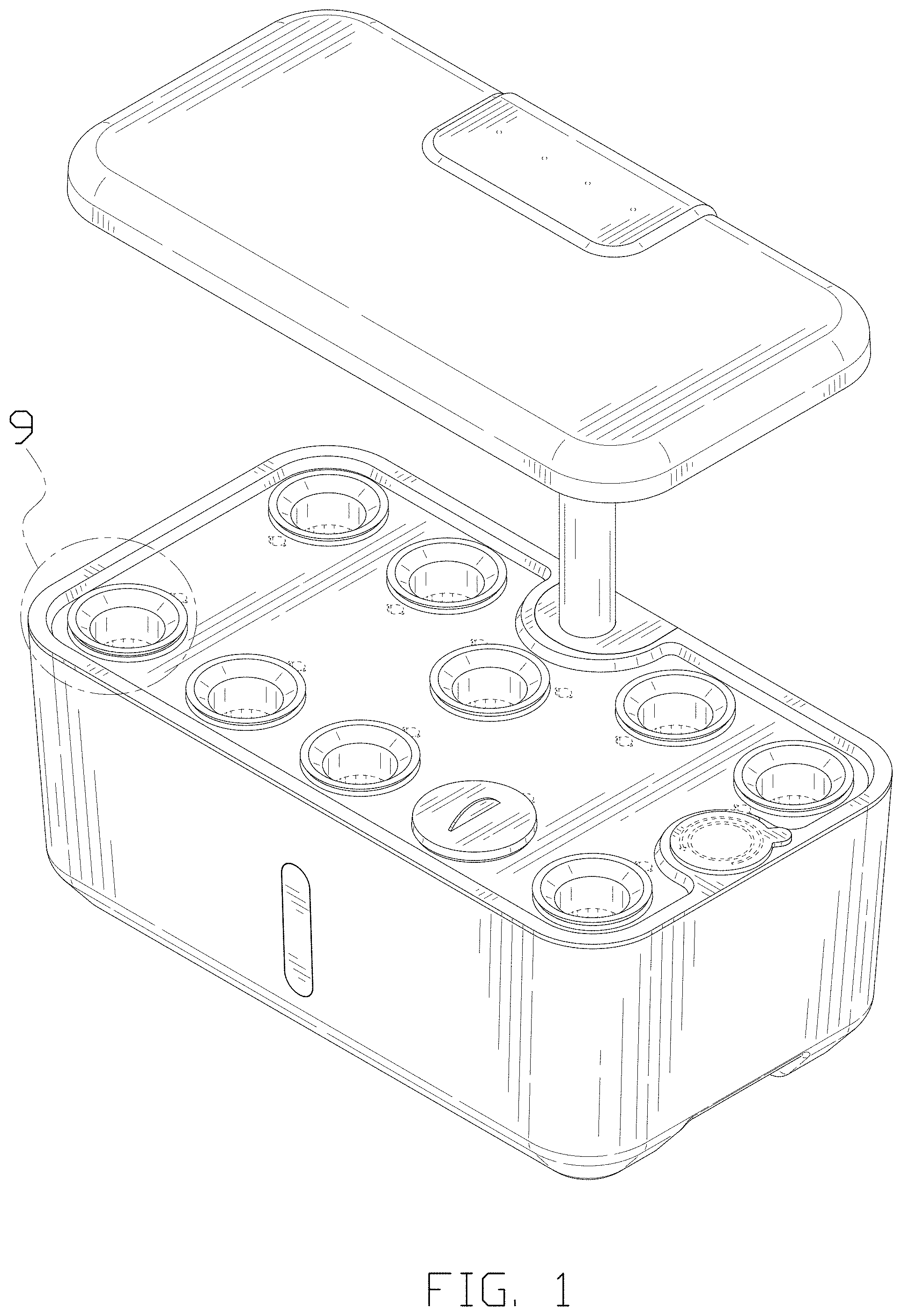 Patent USD1001671 Figure 1 – Planter