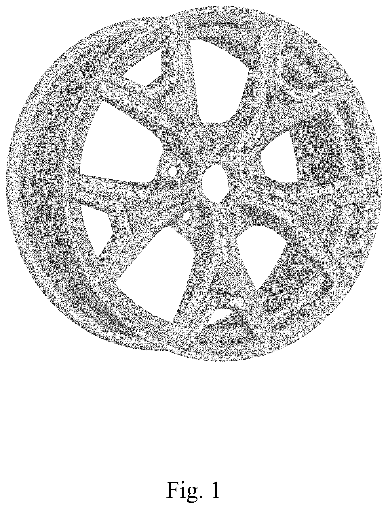 Patent USD1001709 Figure 1 – Vehicle wheel, toy vehicle wheel, and/or replicas thereof
