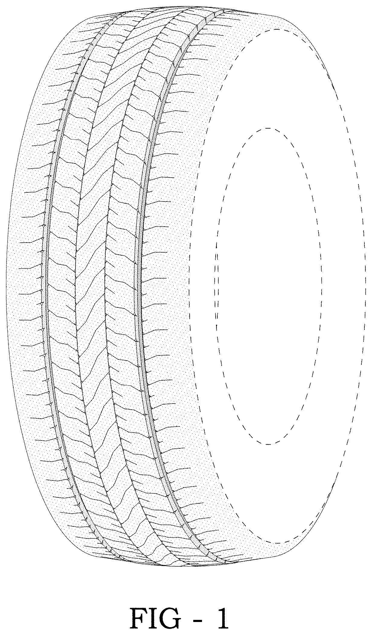 Patent USD1001723 — Tire — Figure 1