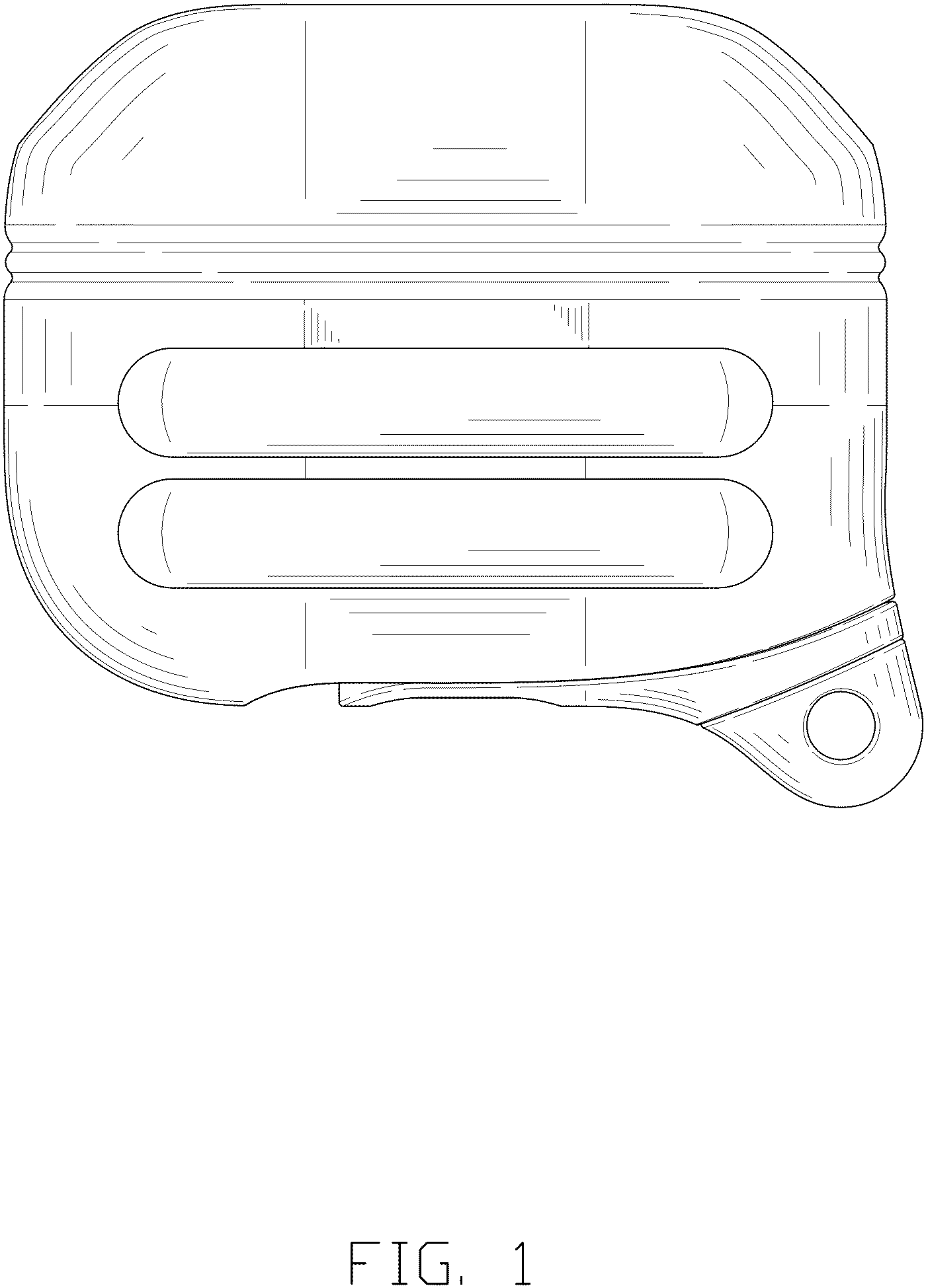 Patent USD1001730 Figure 1 – Earphone case