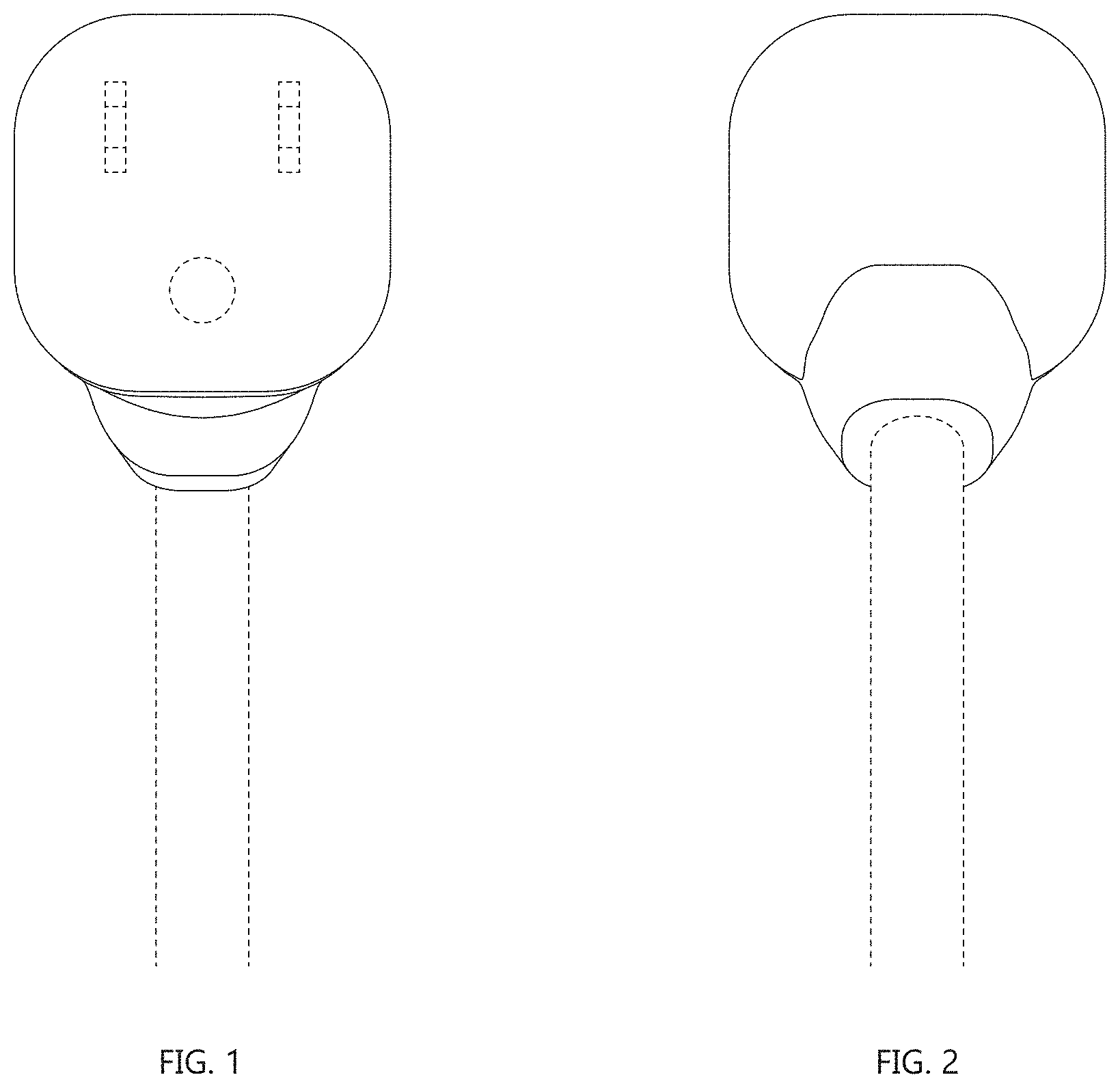 Patent USD1001742 — Electrical plug — Figure 1