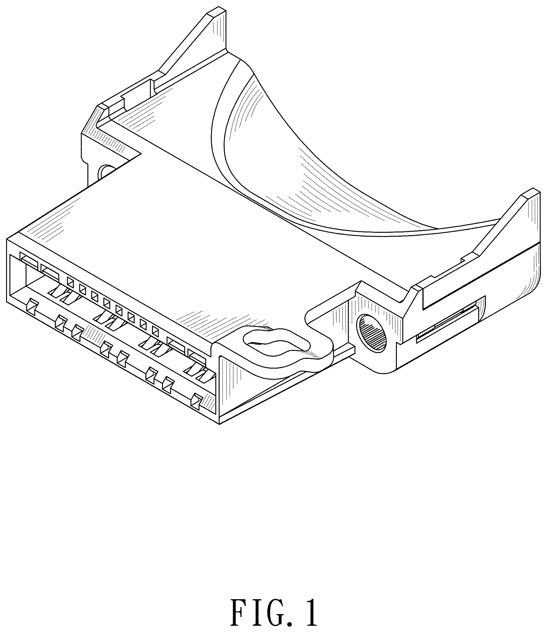 Patent USD1001743 — Connector of fan — Figure 1