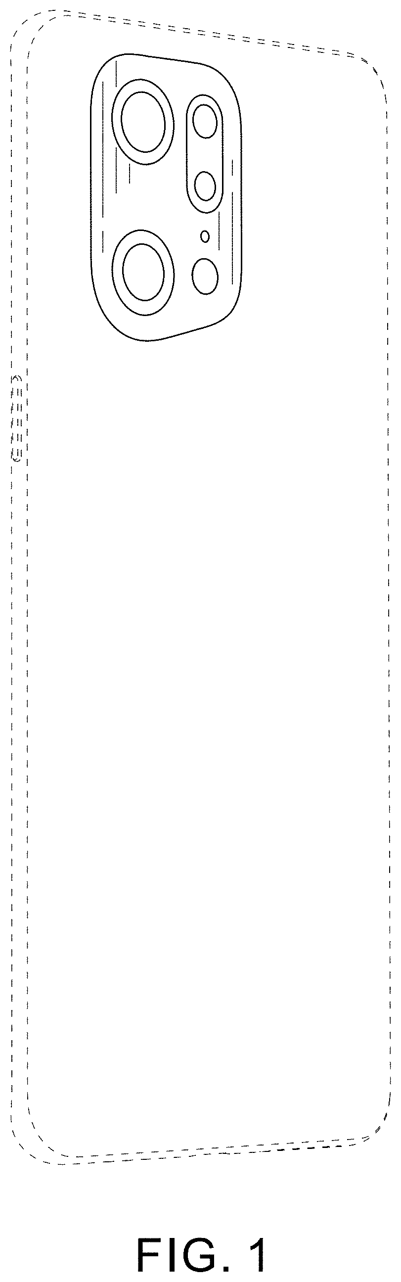 Patent USD1001760 — Mobile phone — Figure 1