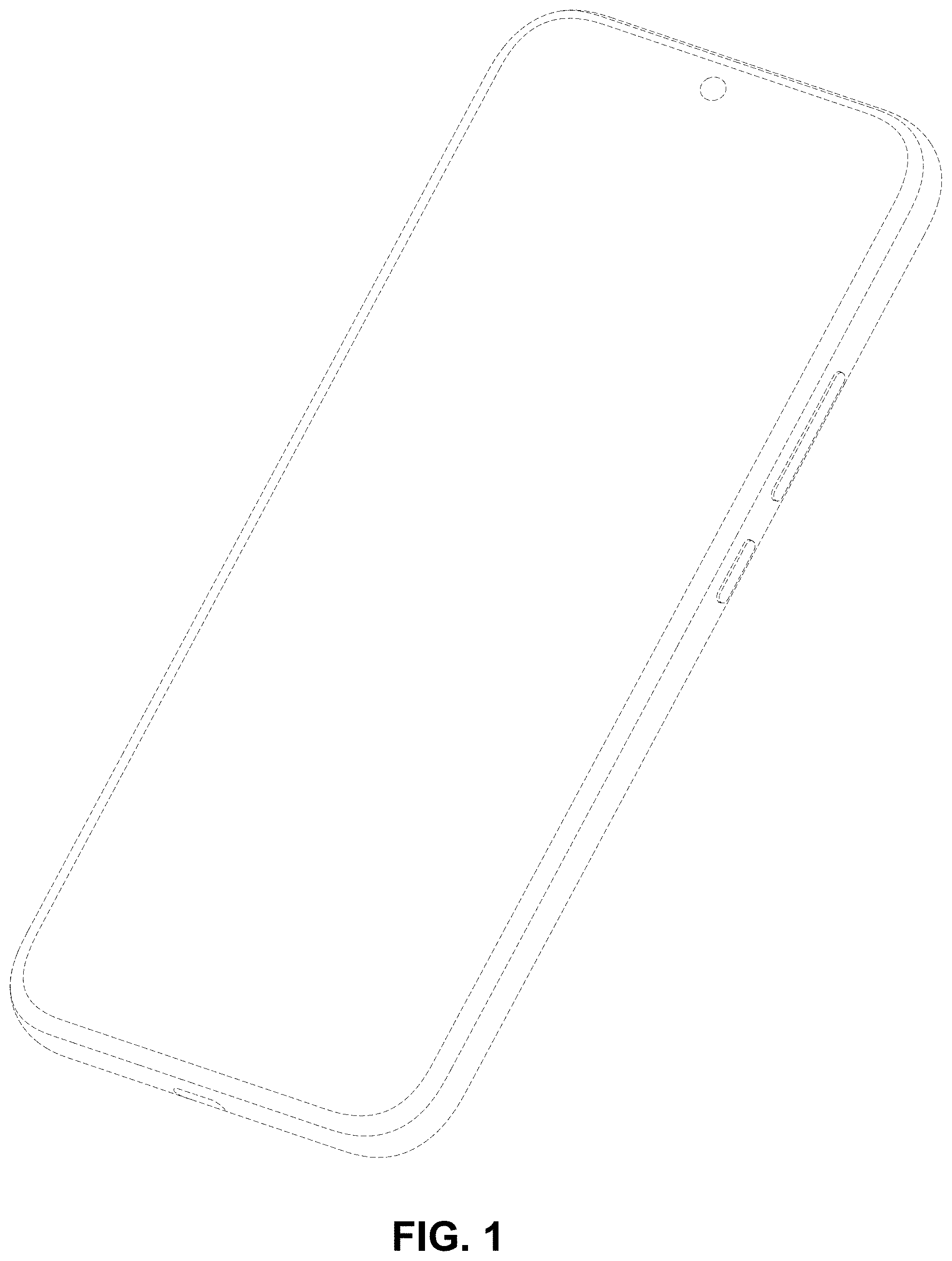 Patent USD1001762 — Mobile phone — Figure 1