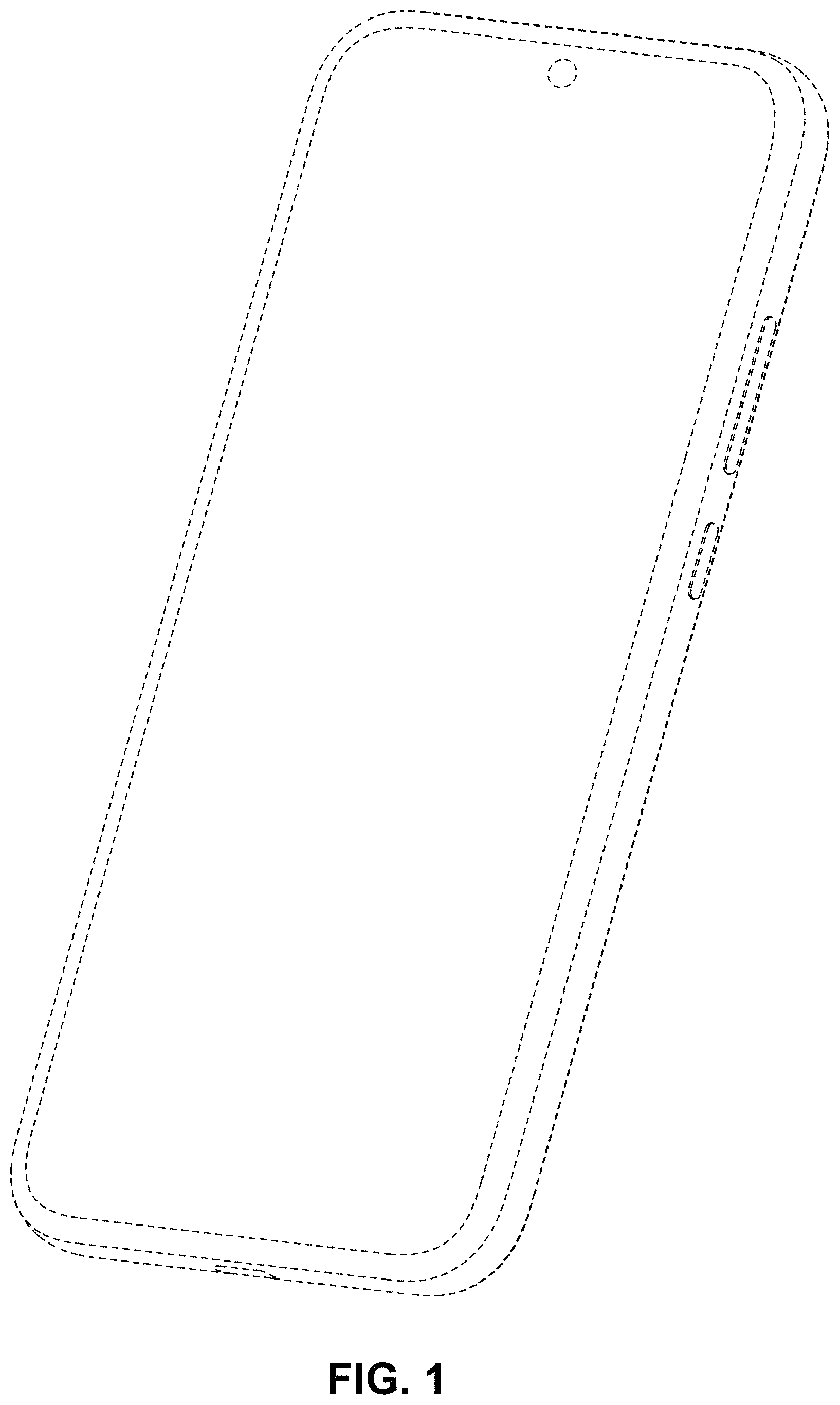 Patent USD1001764 — Mobile phone — Figure 1