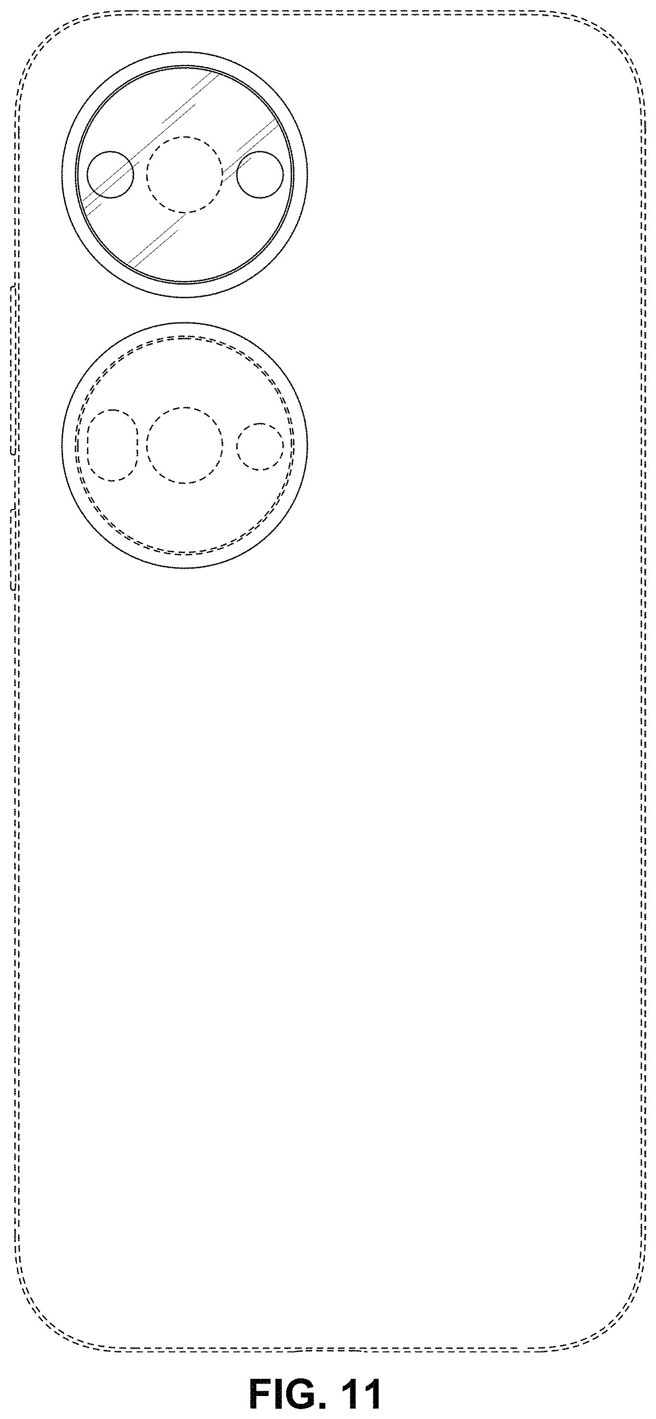 Patent USD1001764 Figure 9 – Mobile phone