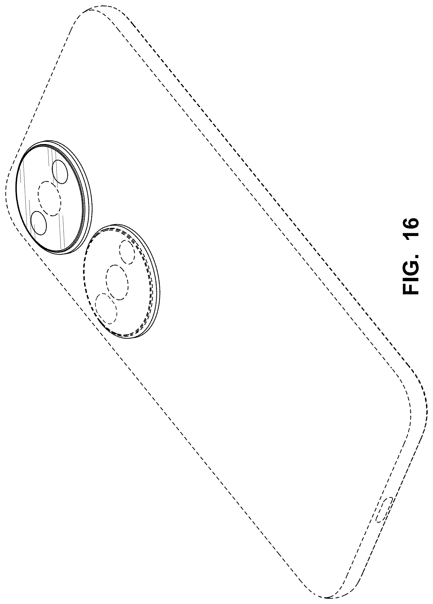 Patent USD1001764 Figure 12 – Mobile phone