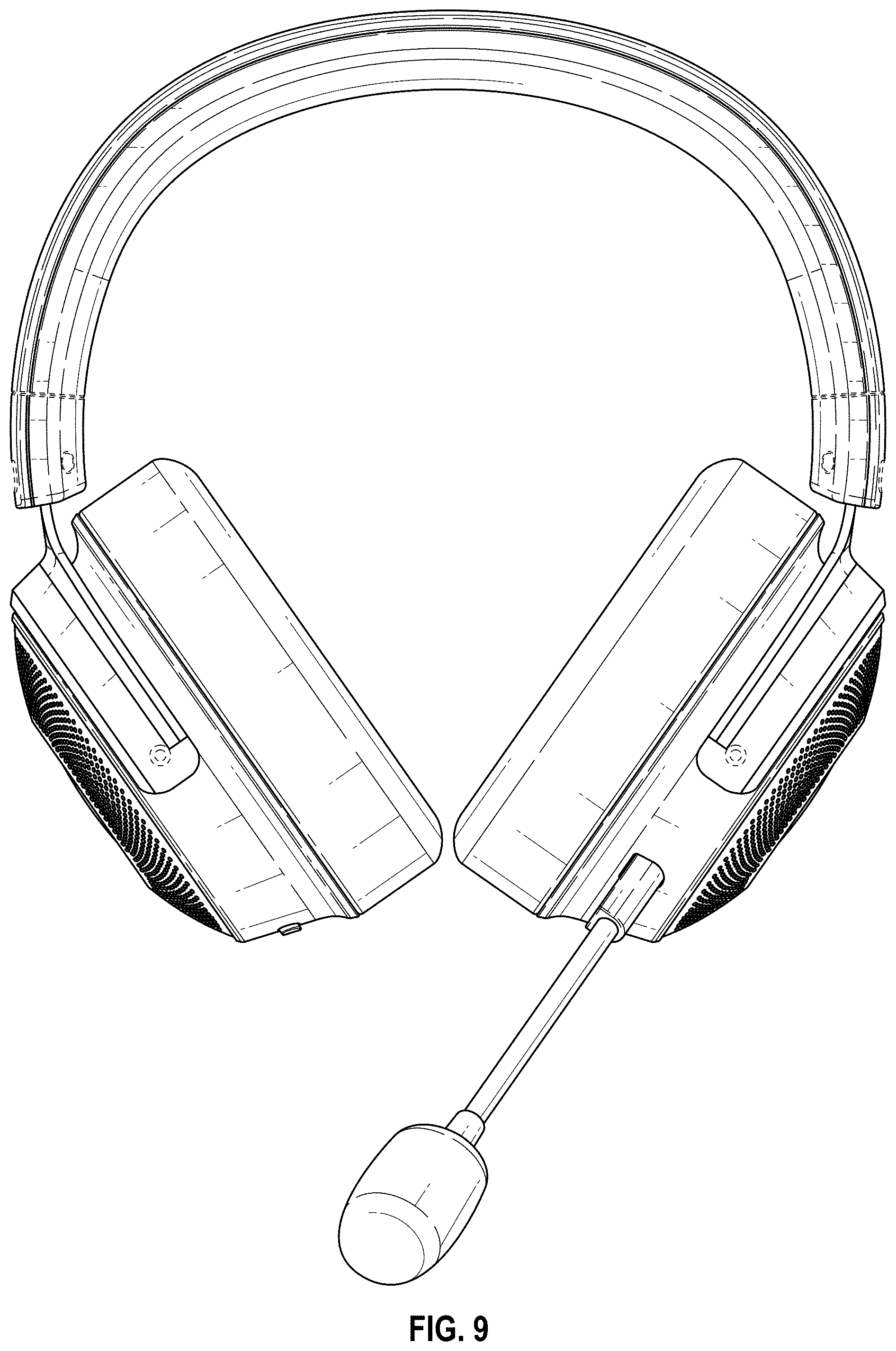Patent USD1001771 Figure 9 – Headphone