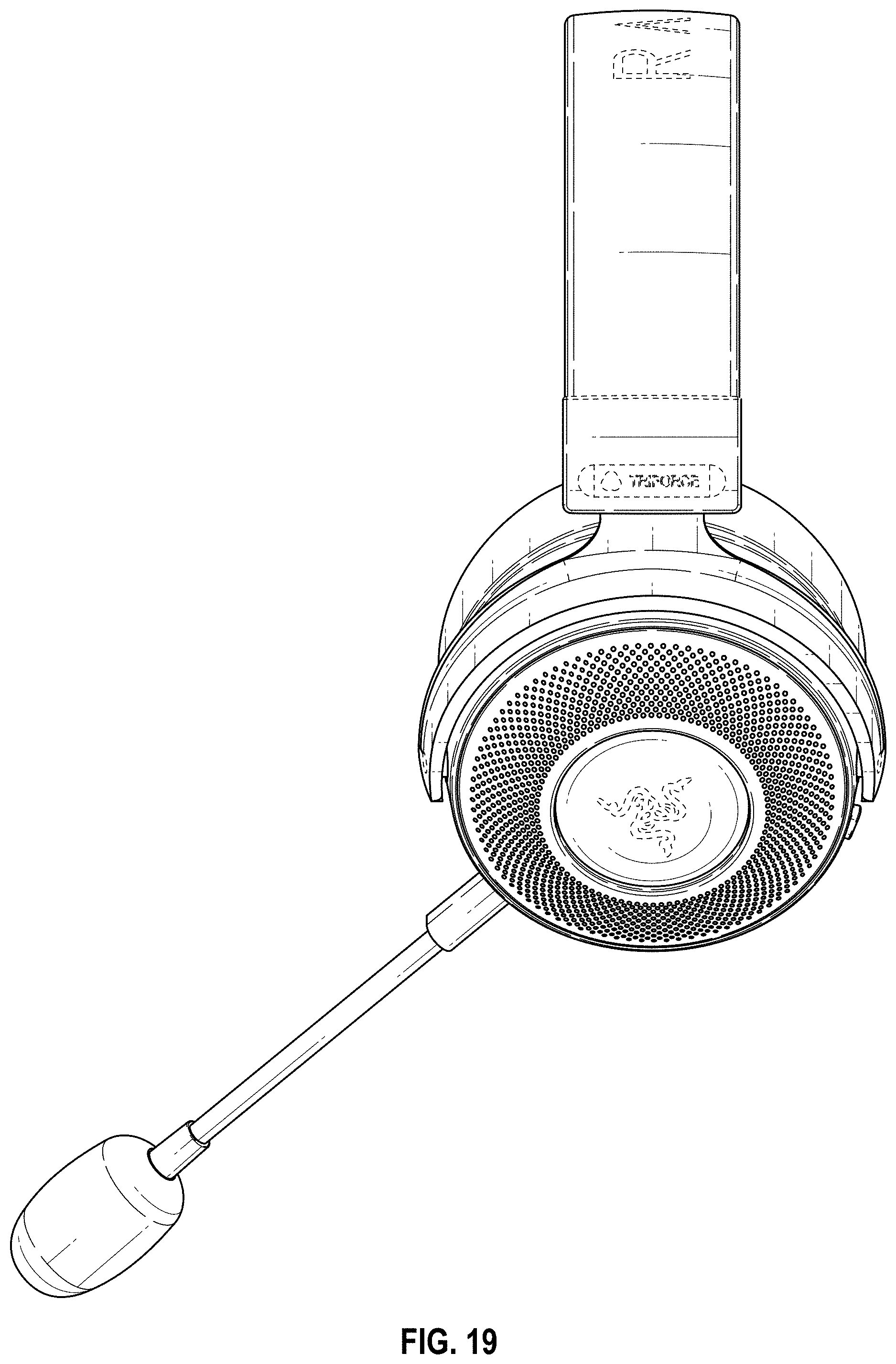 Patent USD1001771 Figure 19 – Headphone