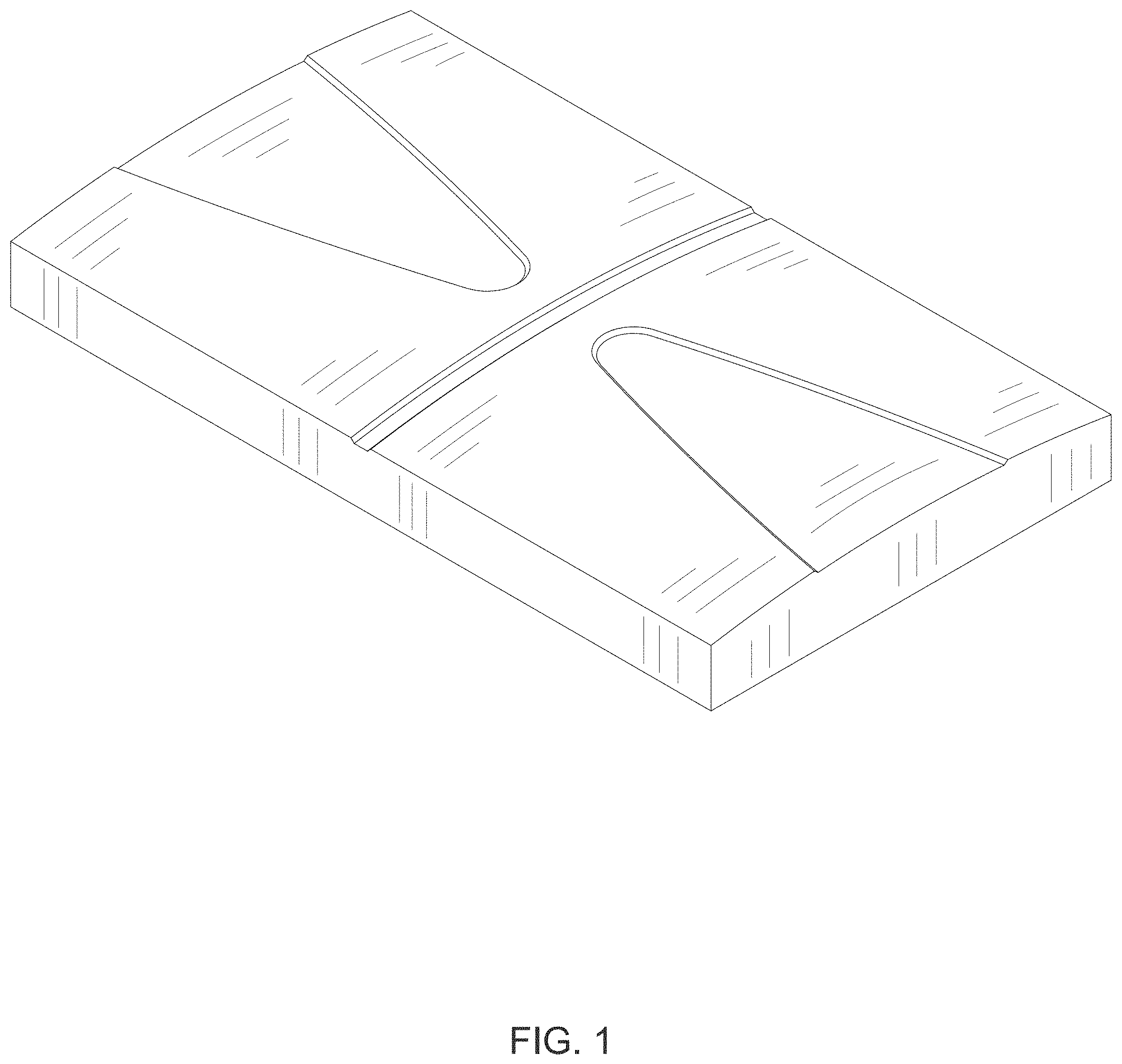 Patent USD1001786 — Indoor and outdoor TV antenna — Figure 1