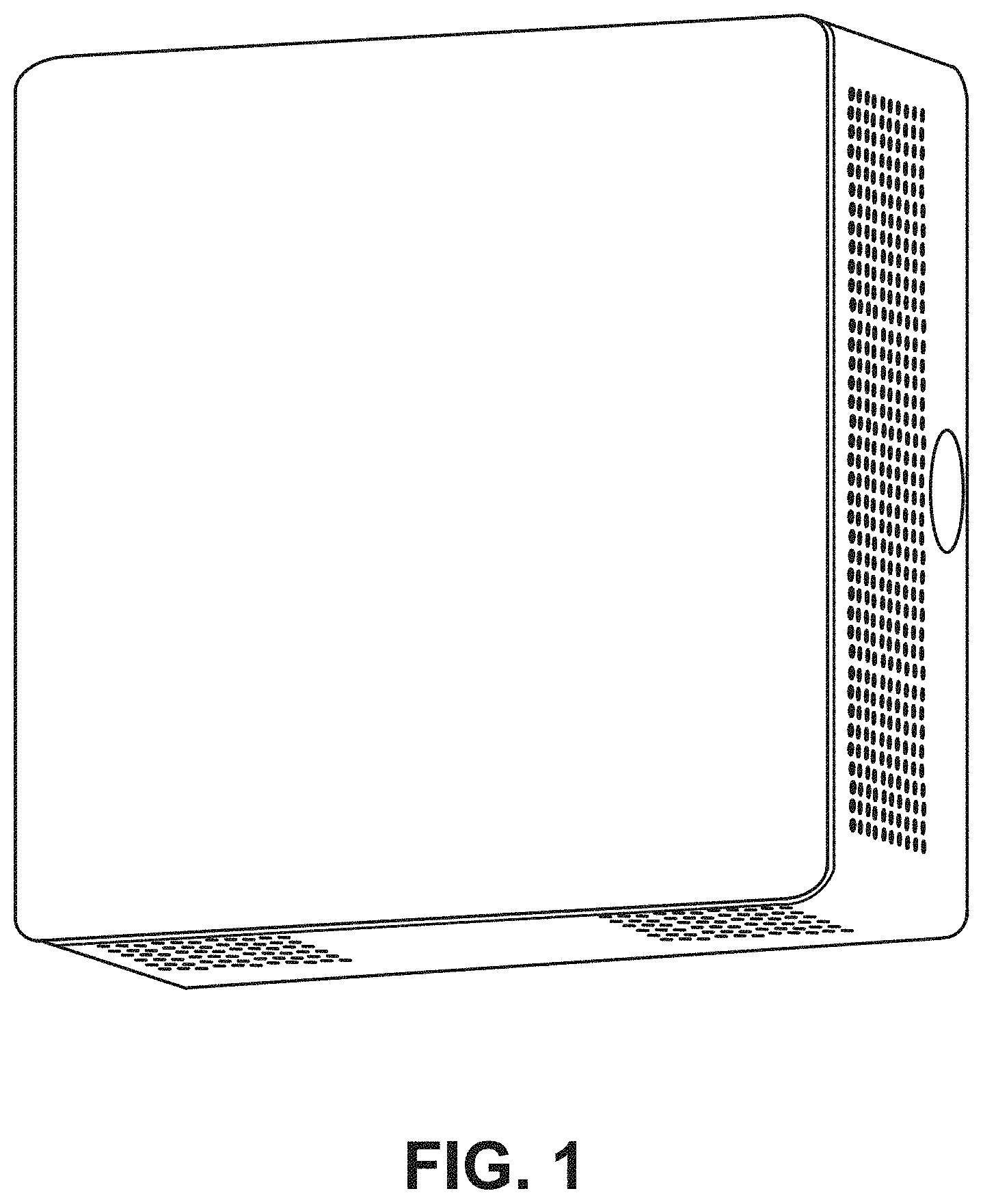 Patent USD1001787 — Wireless communications device — Figure 1