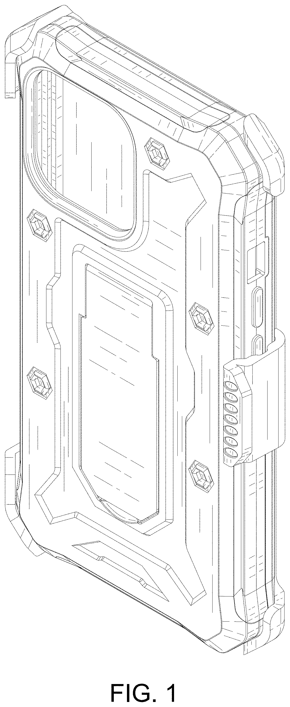 Patent USD1001790 — Phone case — Figure 1