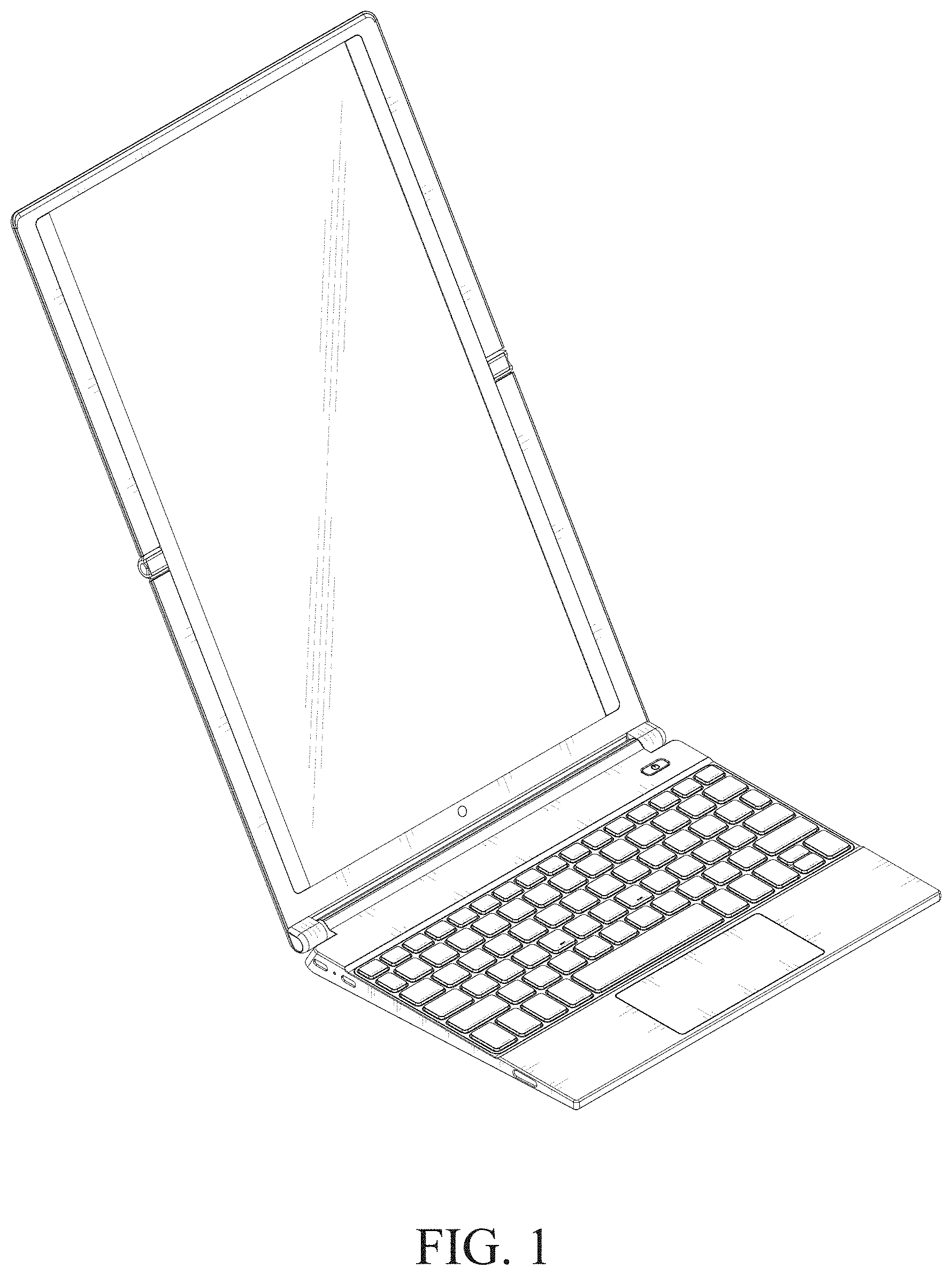 Patent USD1001796 — Laptop computer — Figure 1