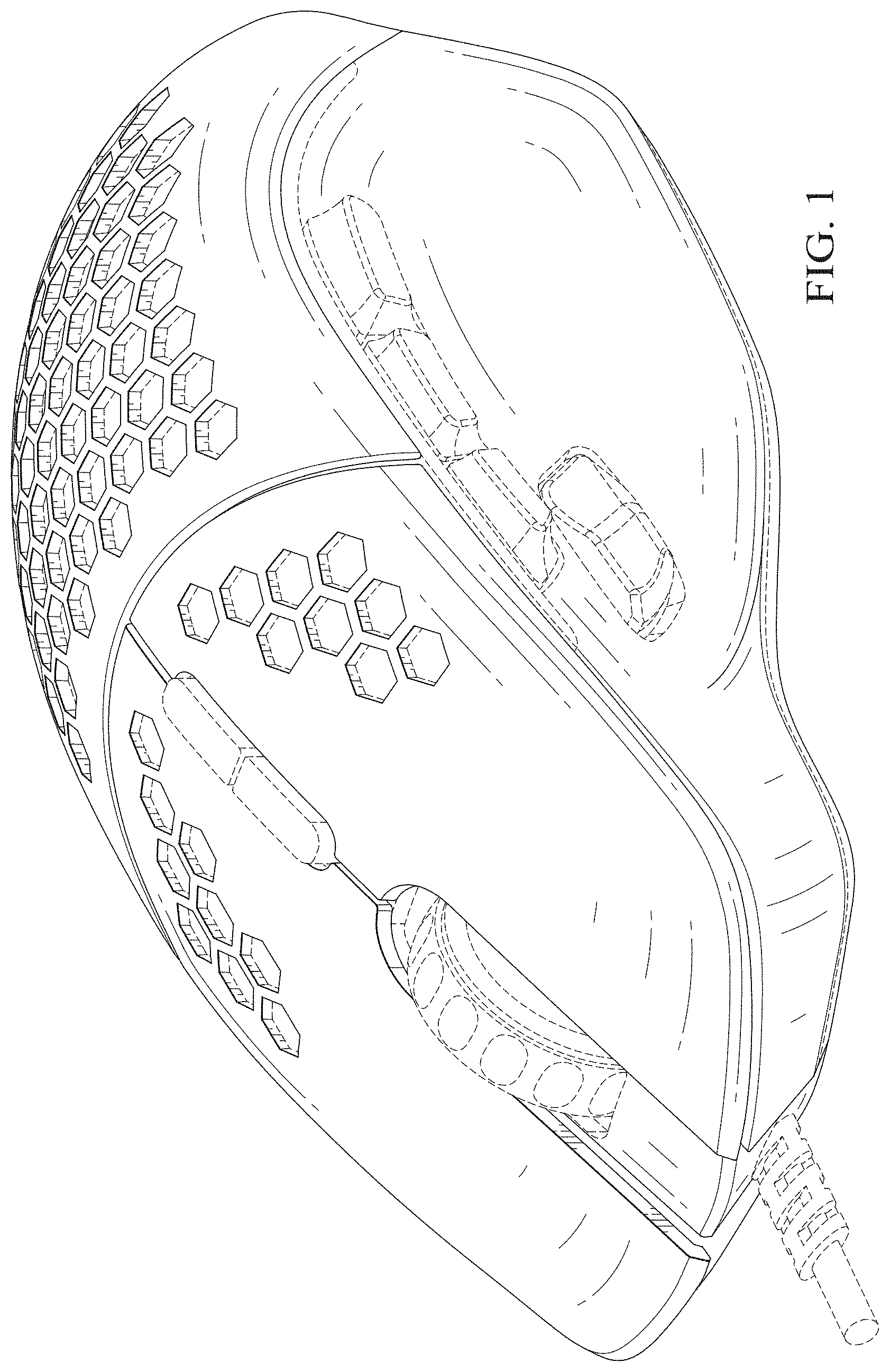 Patent USD1001803 — Computer mouse — Figure 1