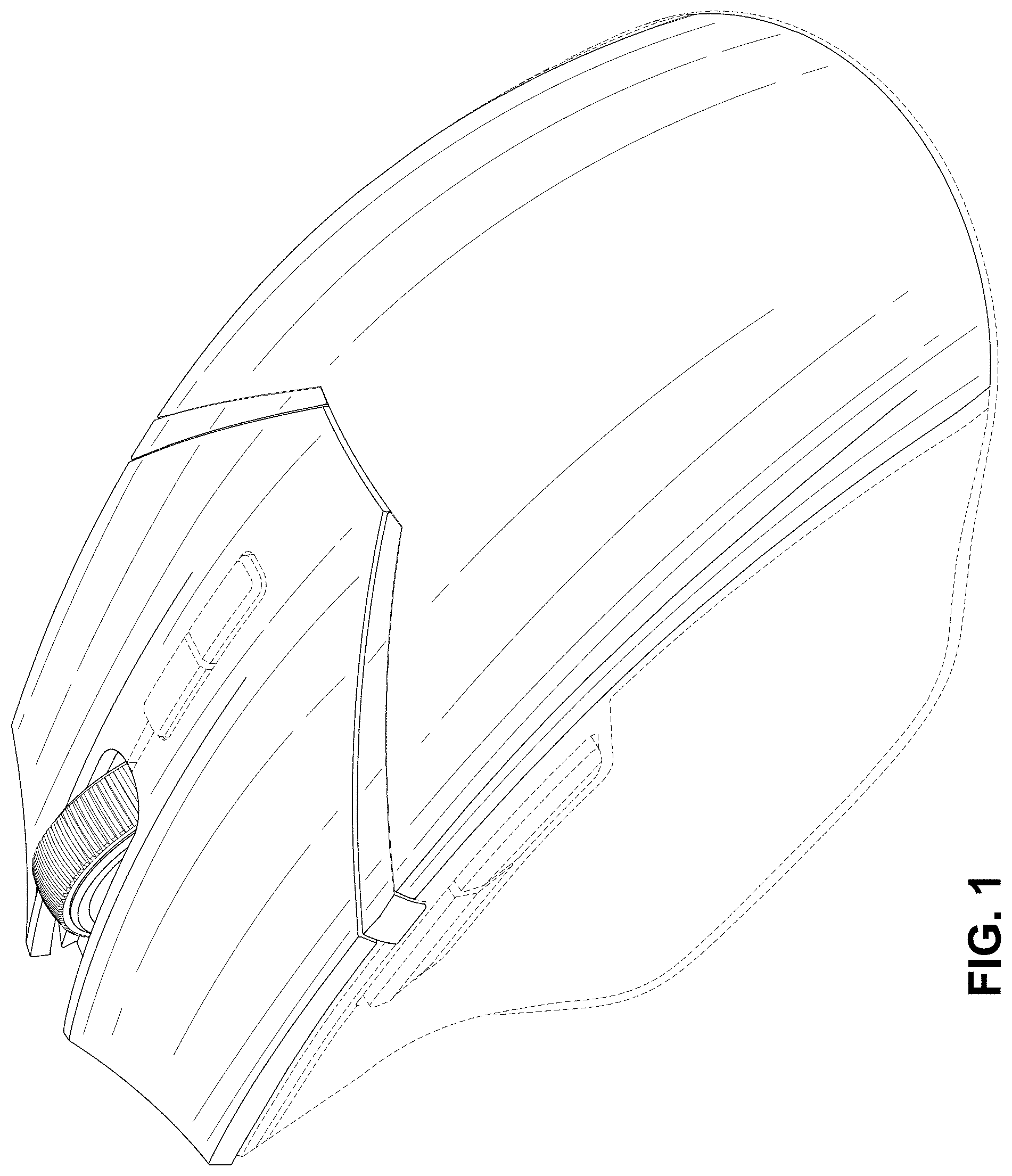 Patent USD1001805 — Mouse — Figure 1