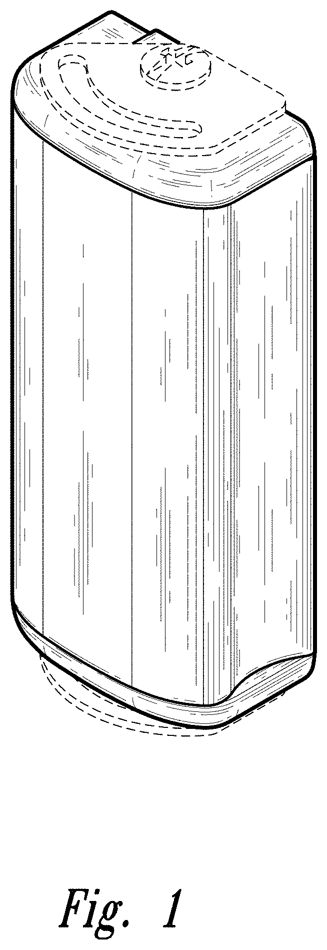 Patent USD1001810 — Handle for portable electronic device case — Figure 1