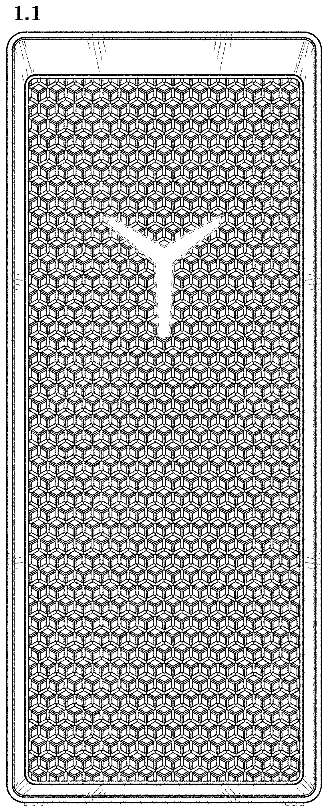 Patent USD1001811 — Computer mainframe — Figure 1