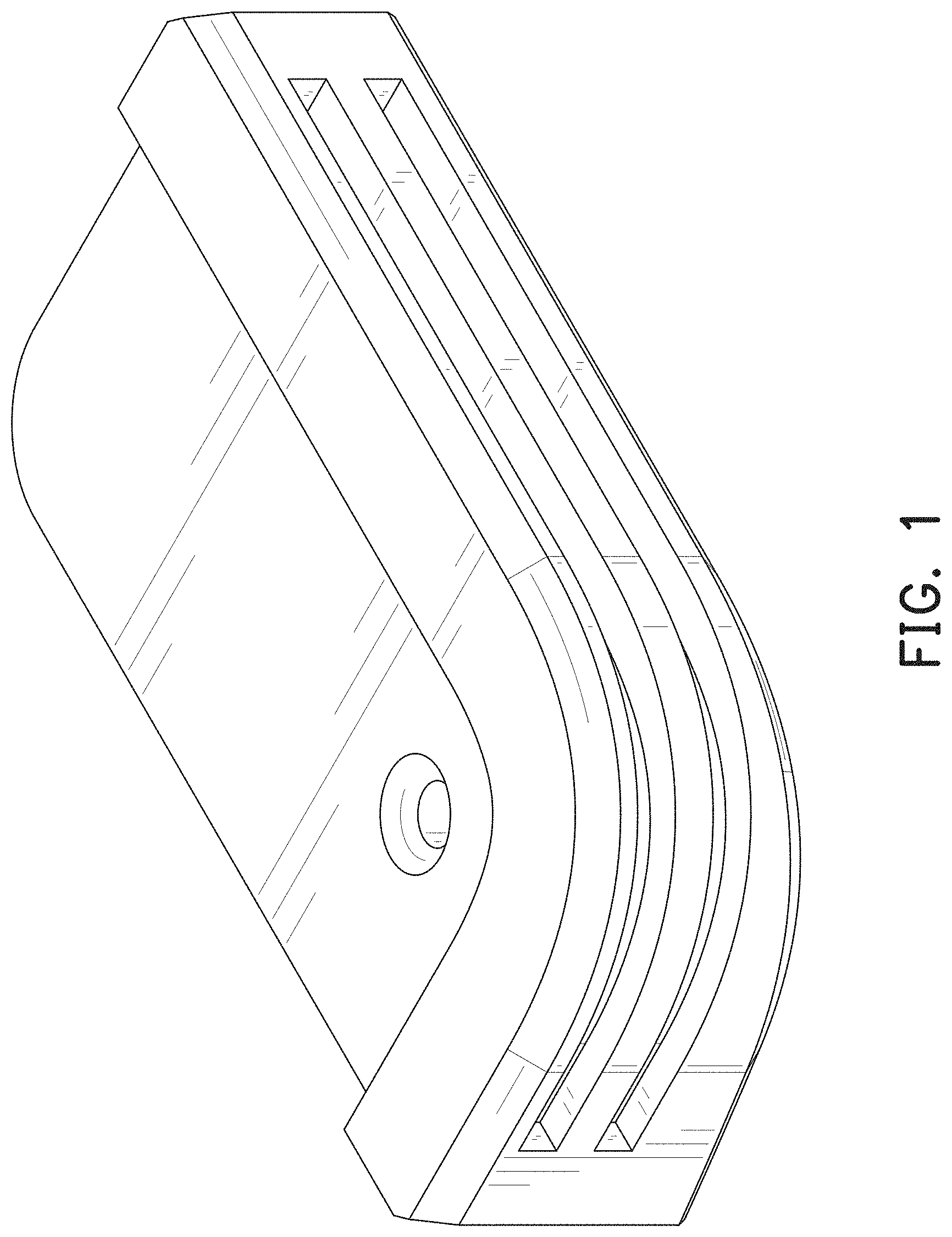 Patent USD1001812 — Protecting structure for notebook computer — Figure 1