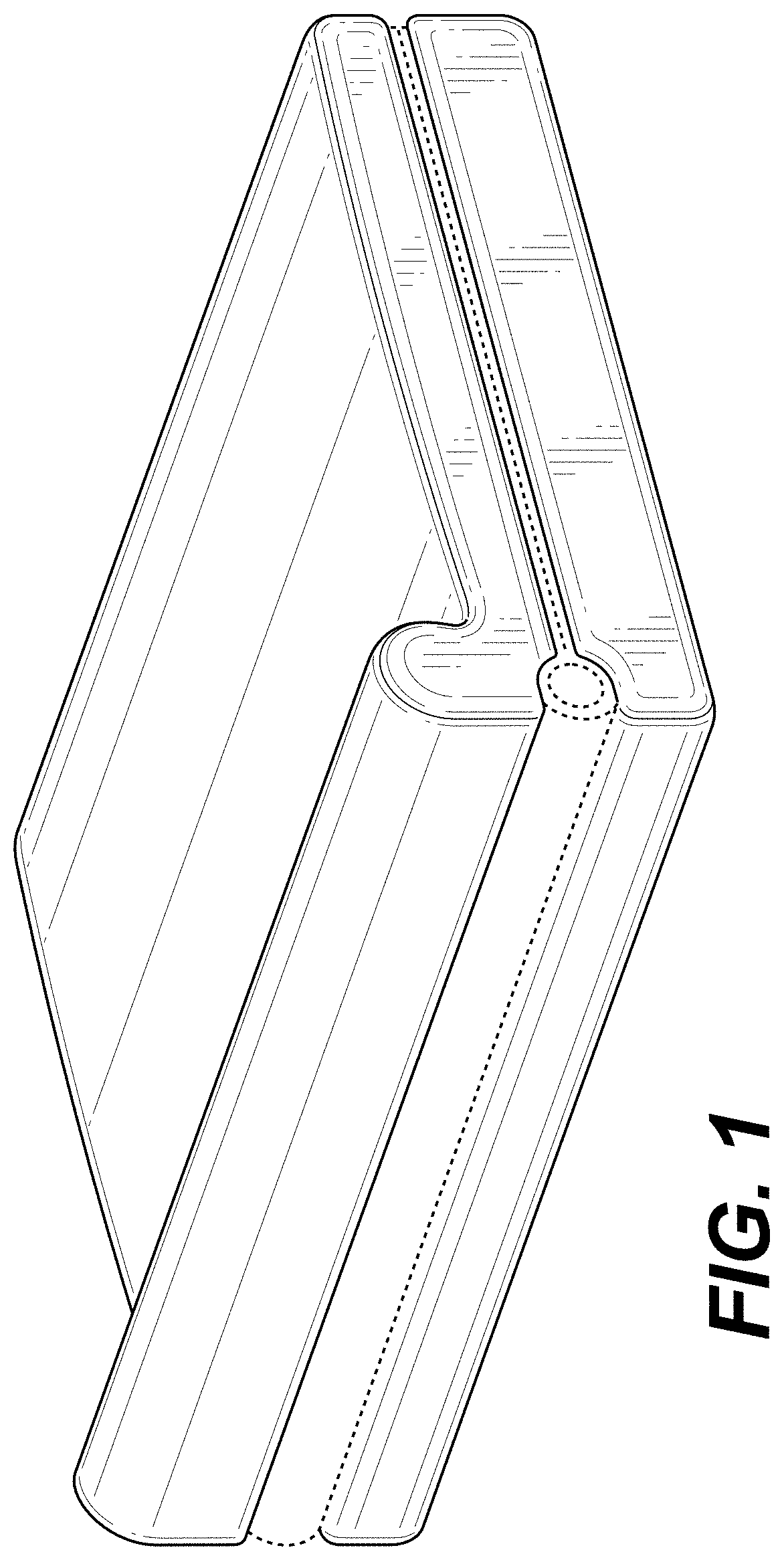 Patent USD1001813 — Tablet holder — Figure 1