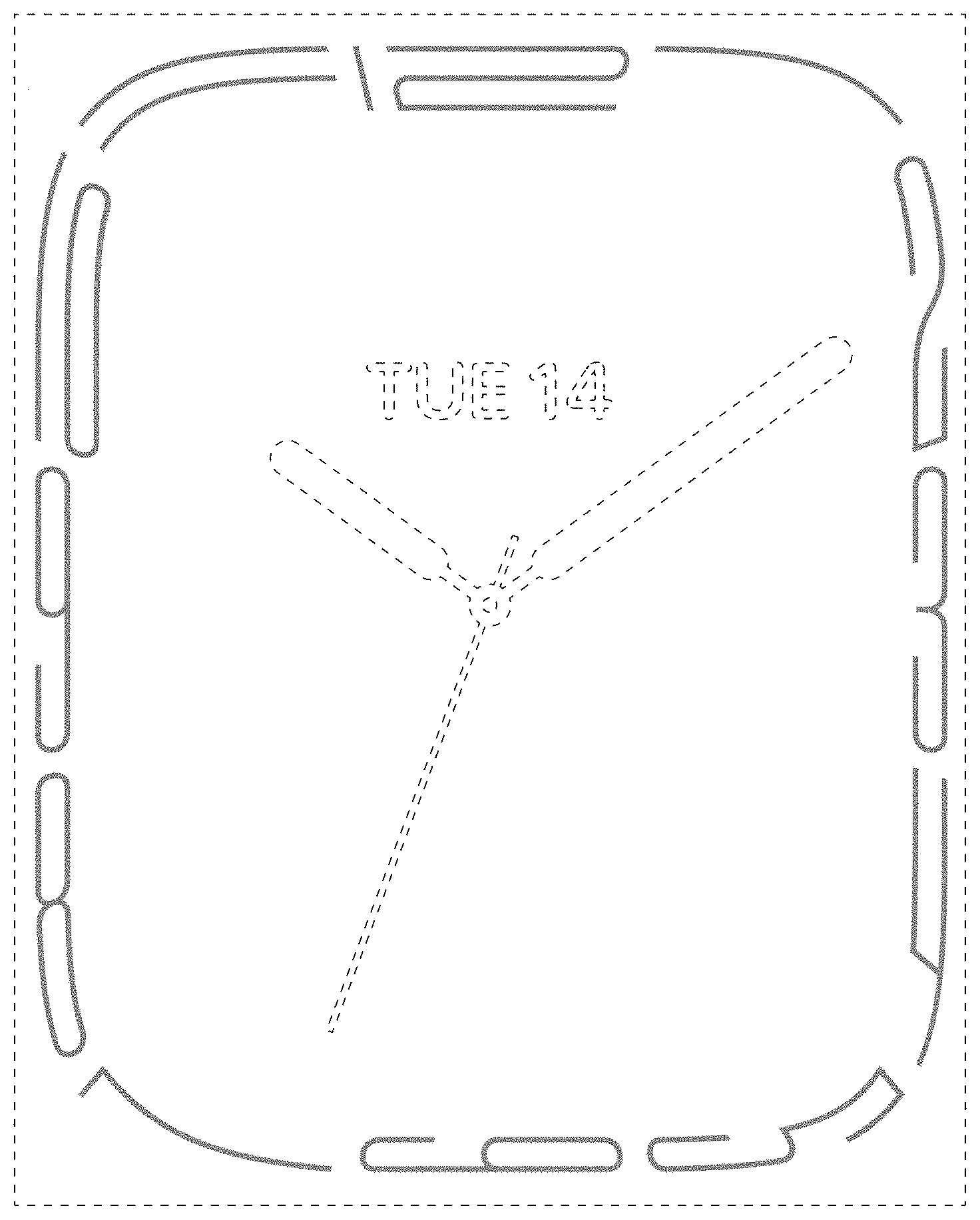 Patent USD1001828 — Display screen or portion thereof with graphical user interface — Figure 1