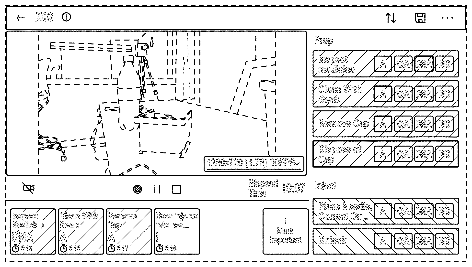 Patent USD1001836 — Display screen or portion thereof with graphical user interface — Figure 1