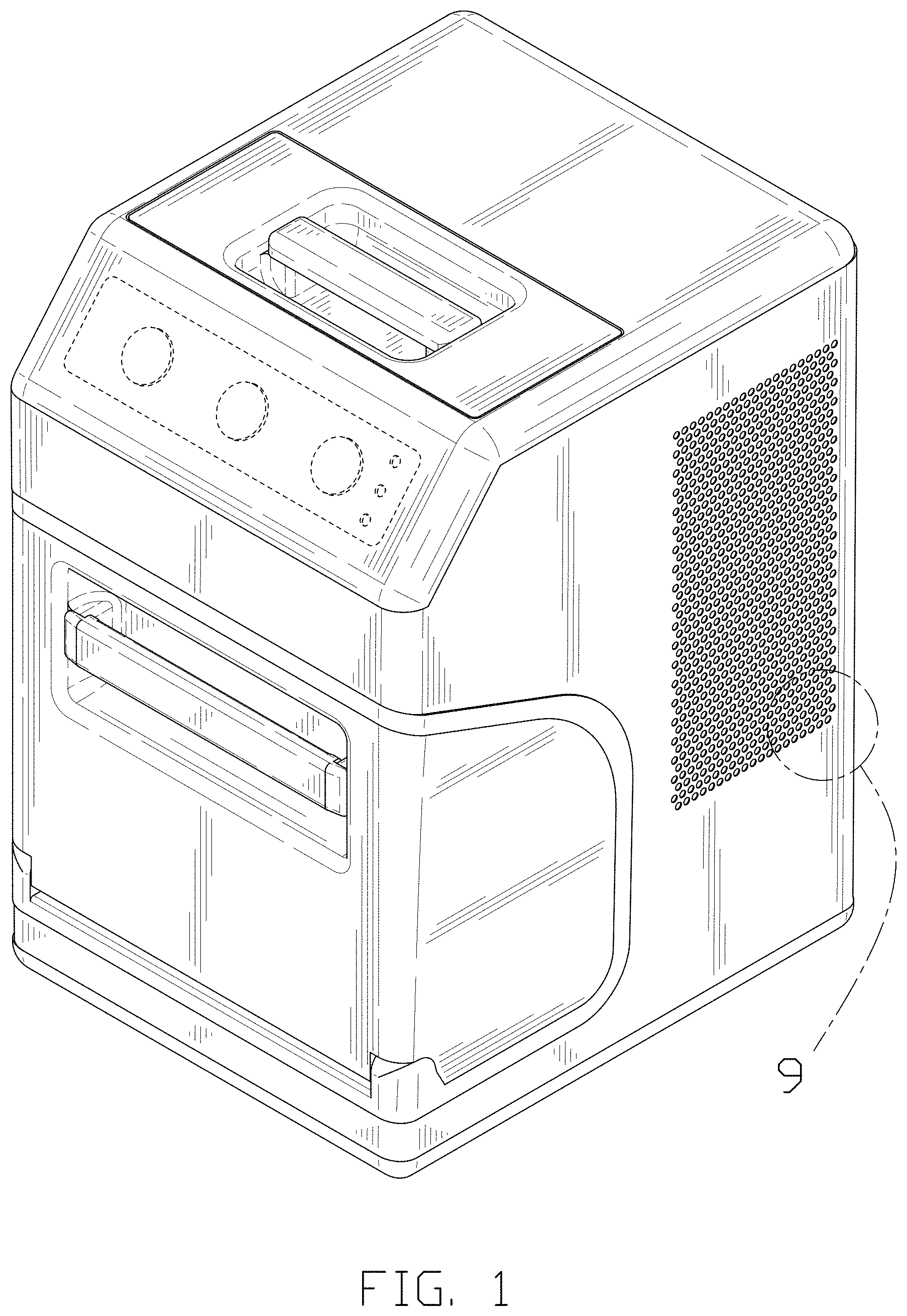 Patent USD1001846 — Ice machine — Figure 1