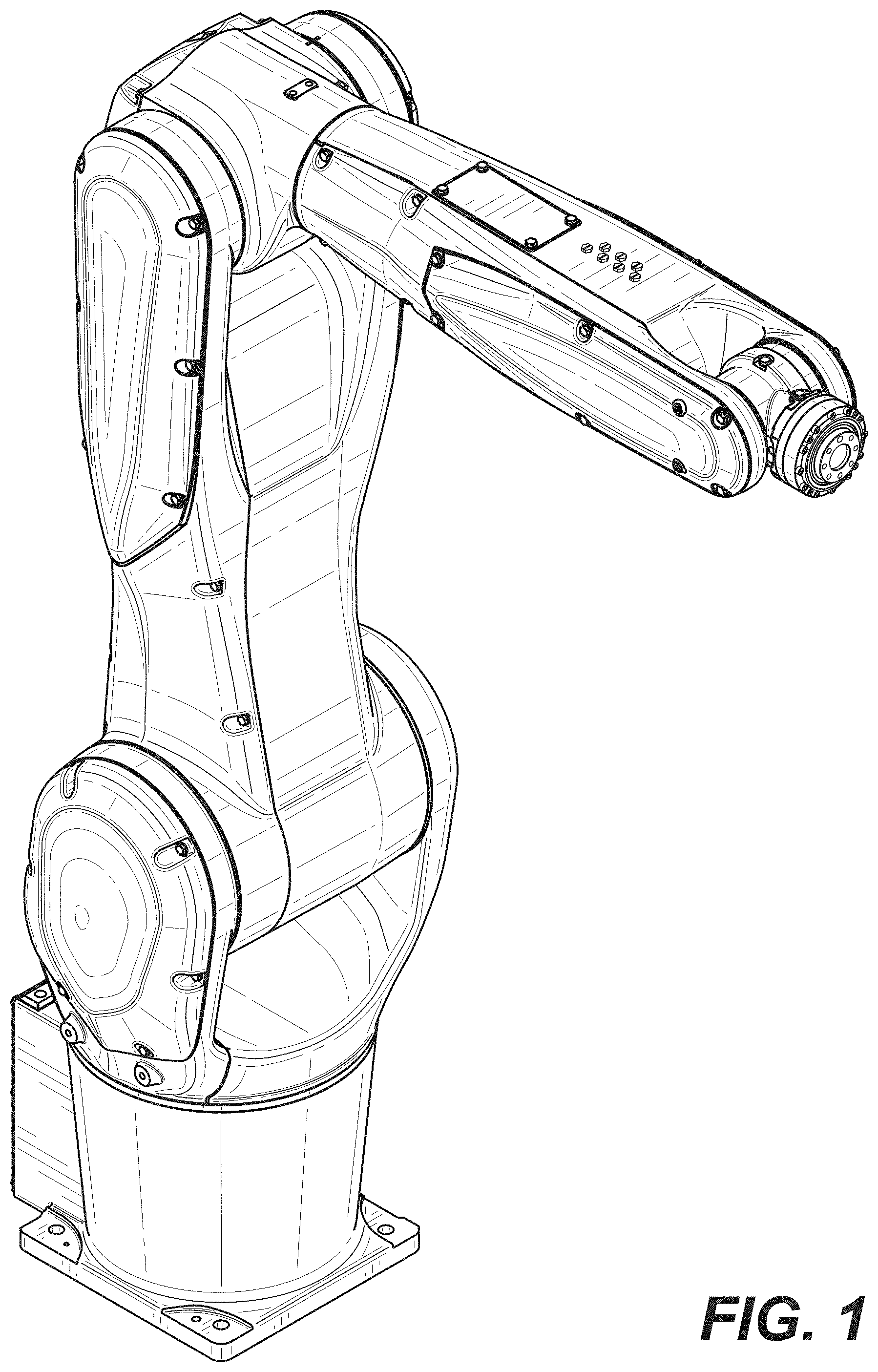 Patent USD1001860 Figure 1 – Industrial robot