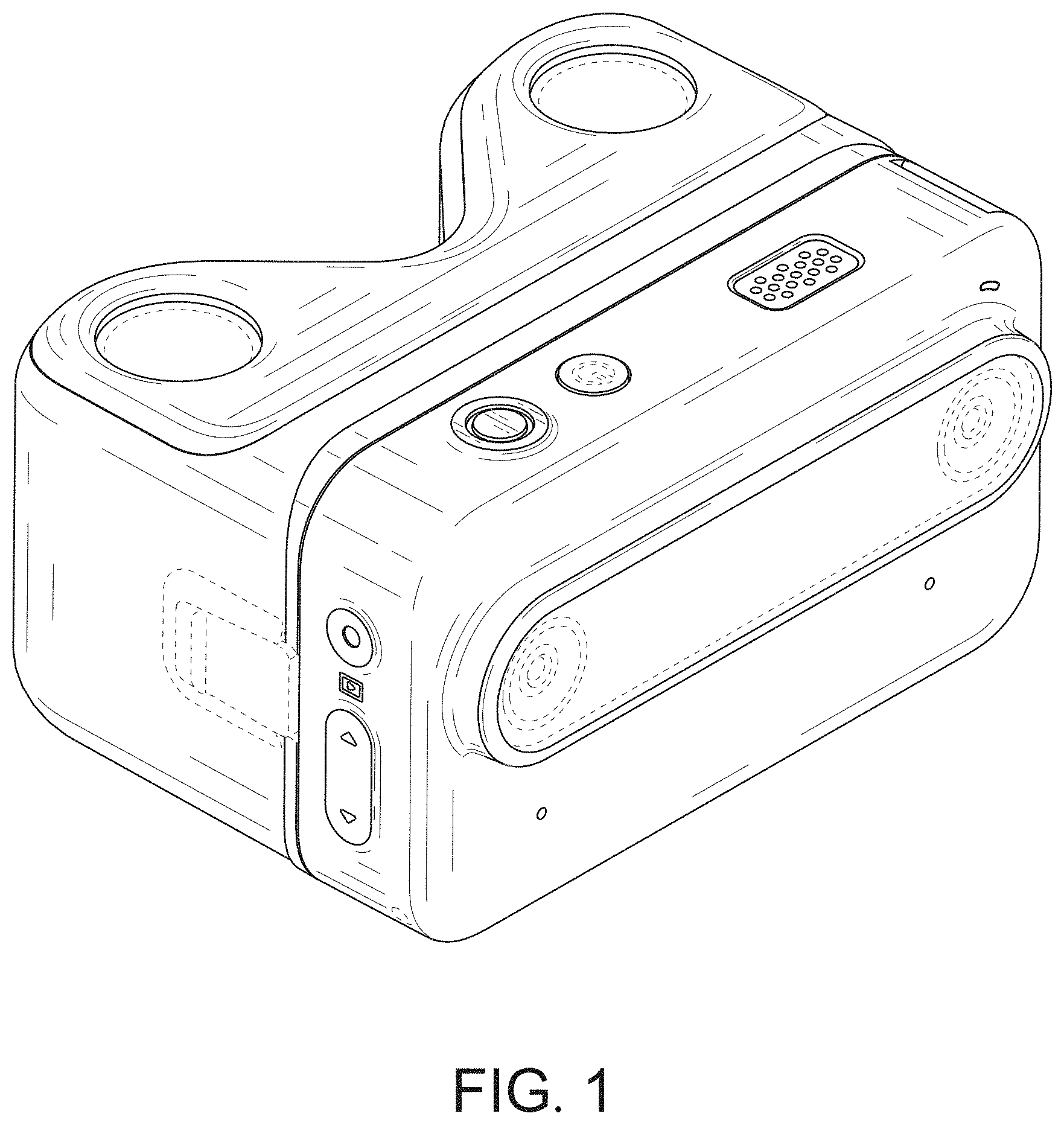Patent USD1001865 — 3D camera — Figure 1