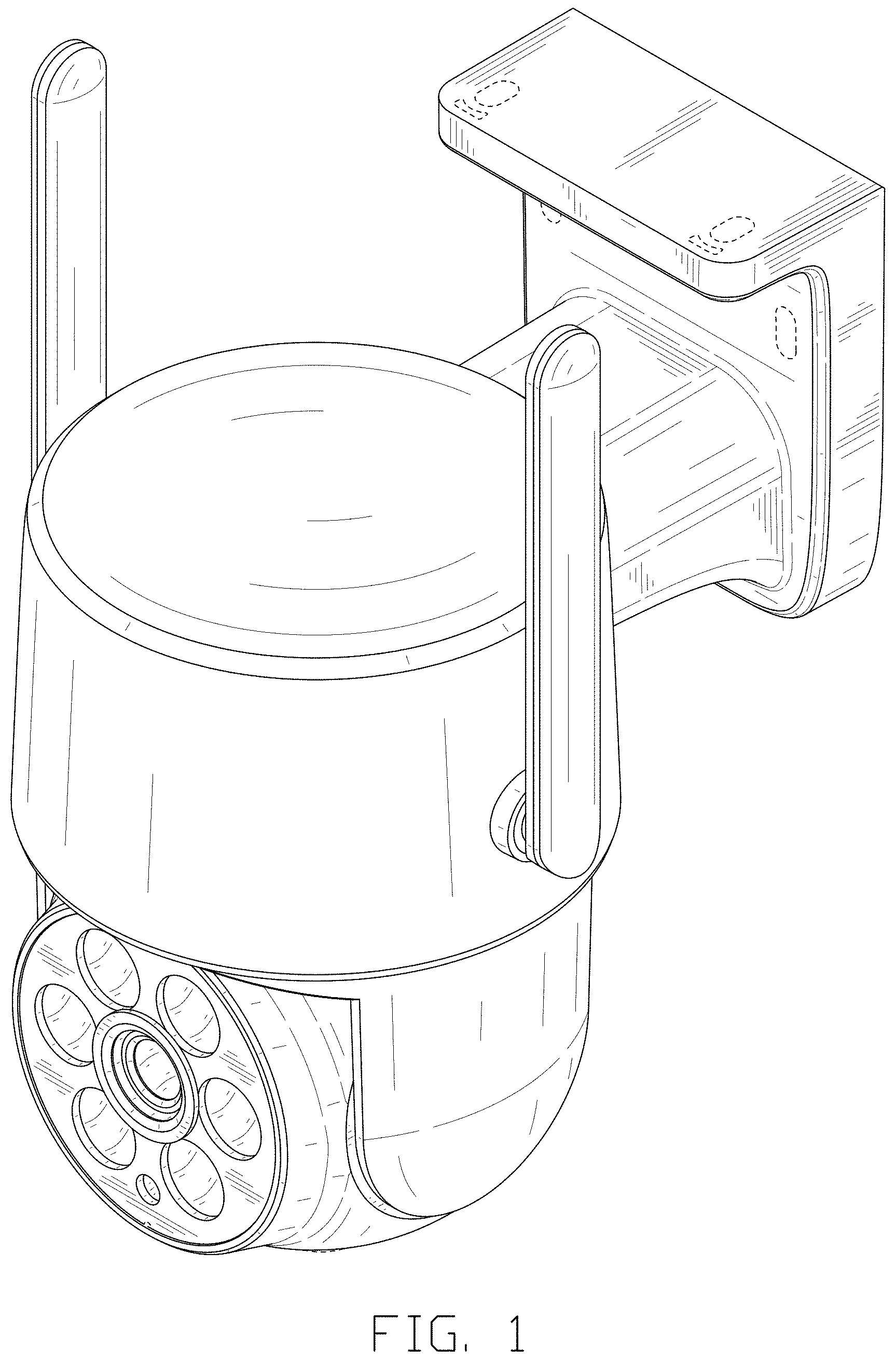 Patent USD1001869 — Security camera — Figure 1
