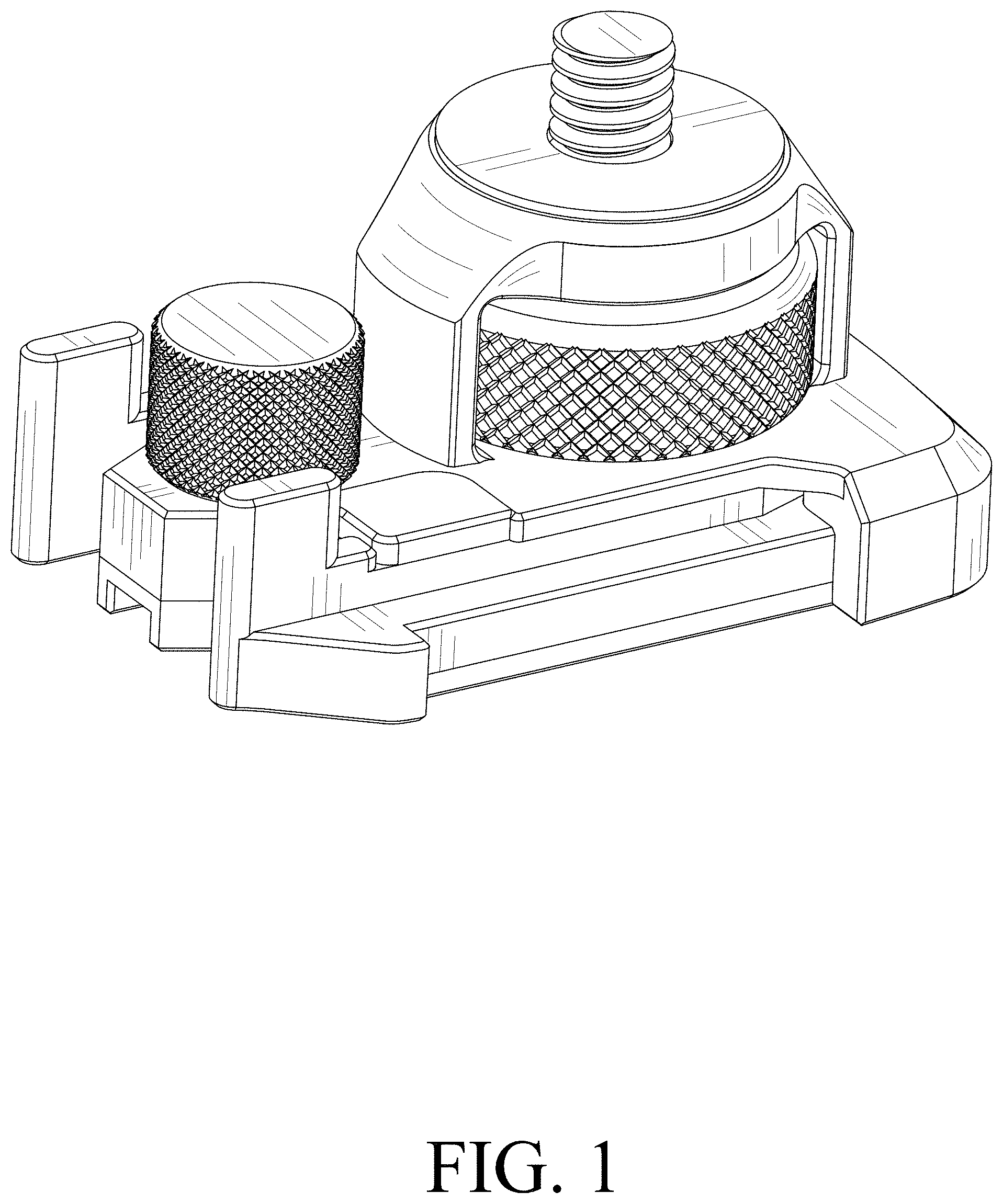 Patent USD1001873 — Camera mount — Figure 1