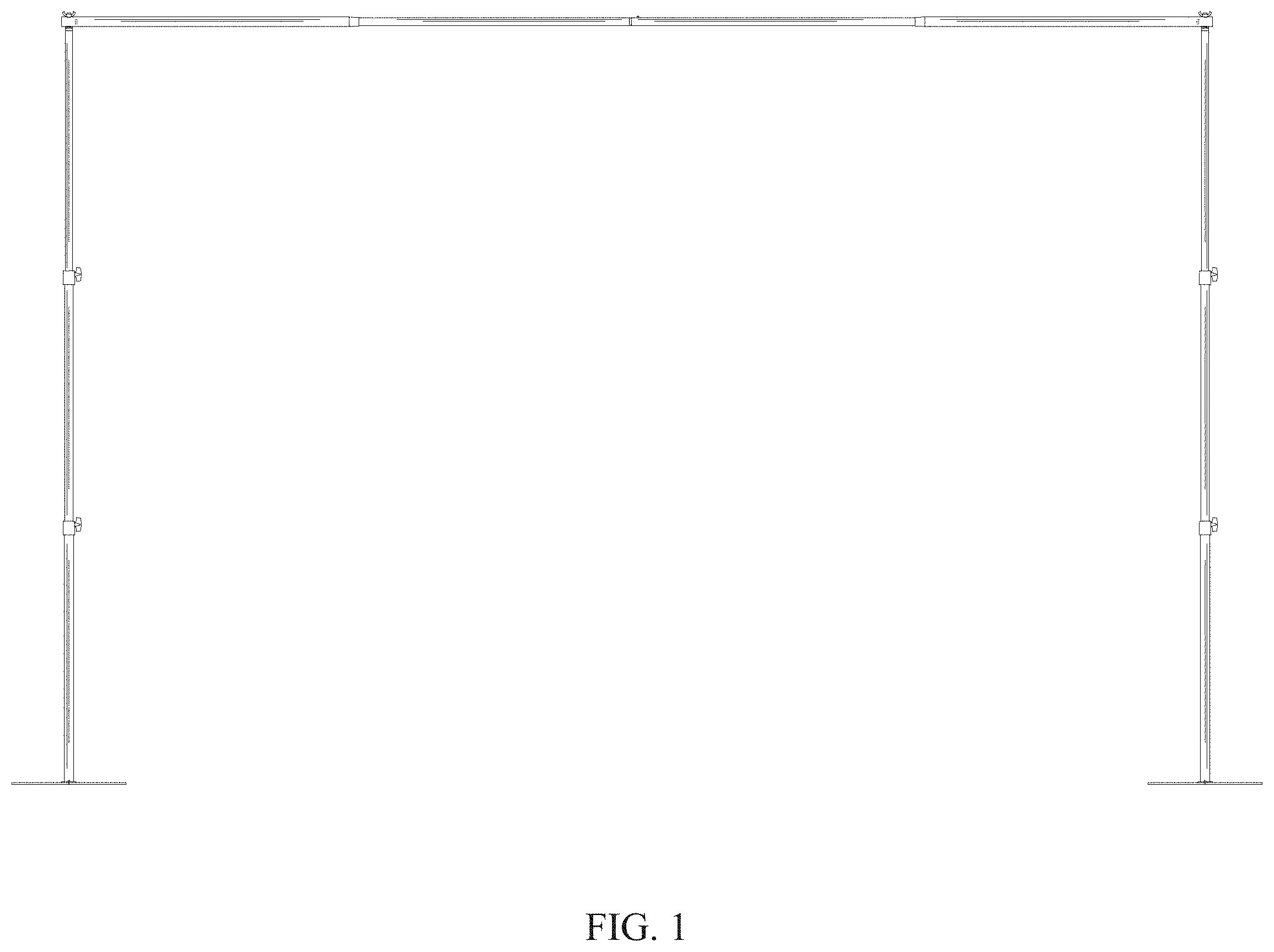 Patent USD1001874 — Backdrop stand — Figure 1