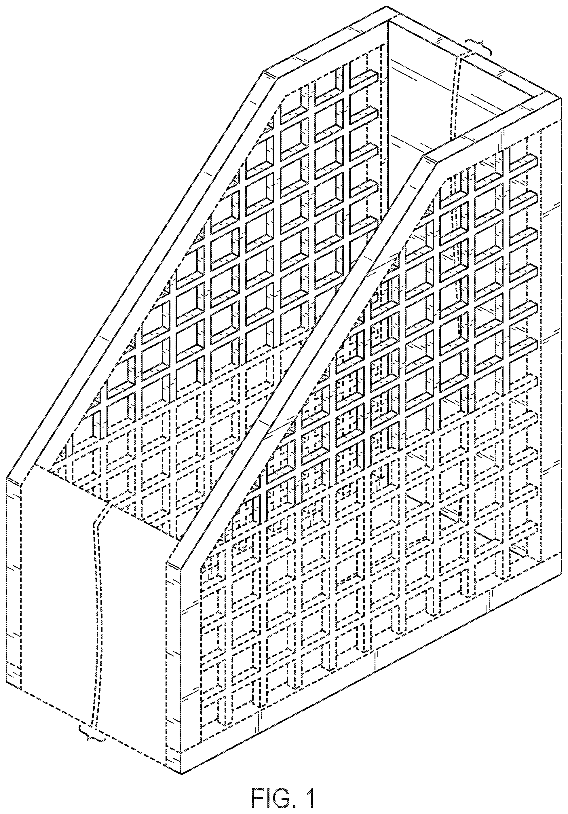 Patent USD1001888 — Magazine file — Figure 1