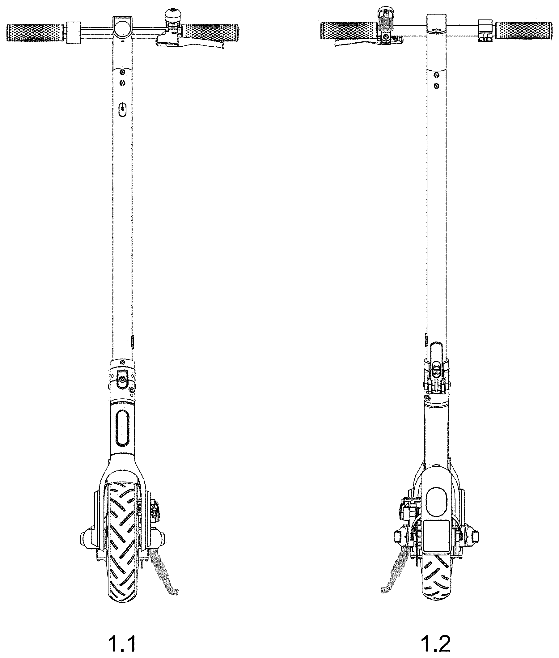 Patent USD1001904 Figure 1 – Scooter