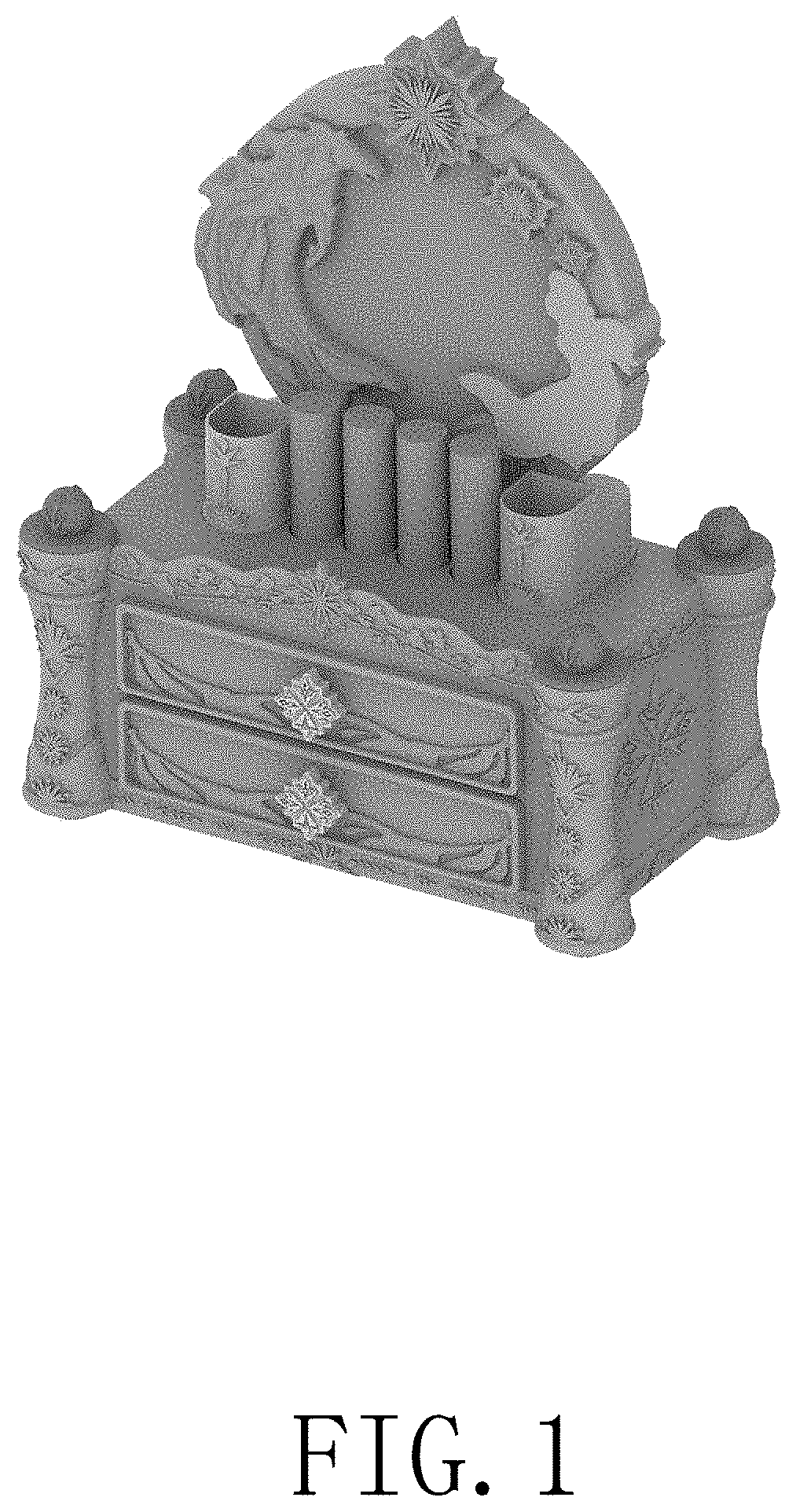 Patent USD1001908 — Toy makeup box — Figure 1