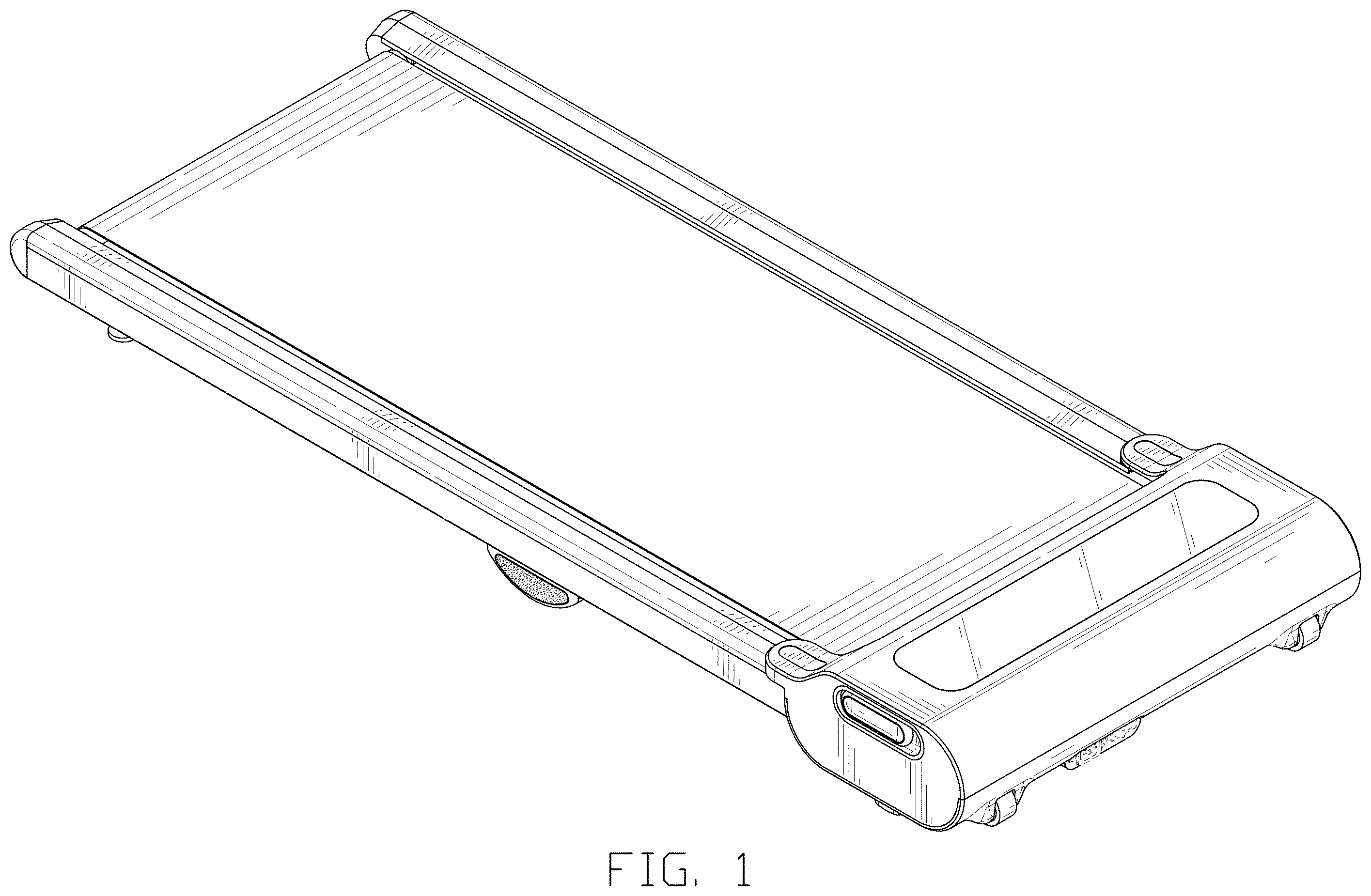 Patent USD1001921 — Walking treadmill — Figure 1